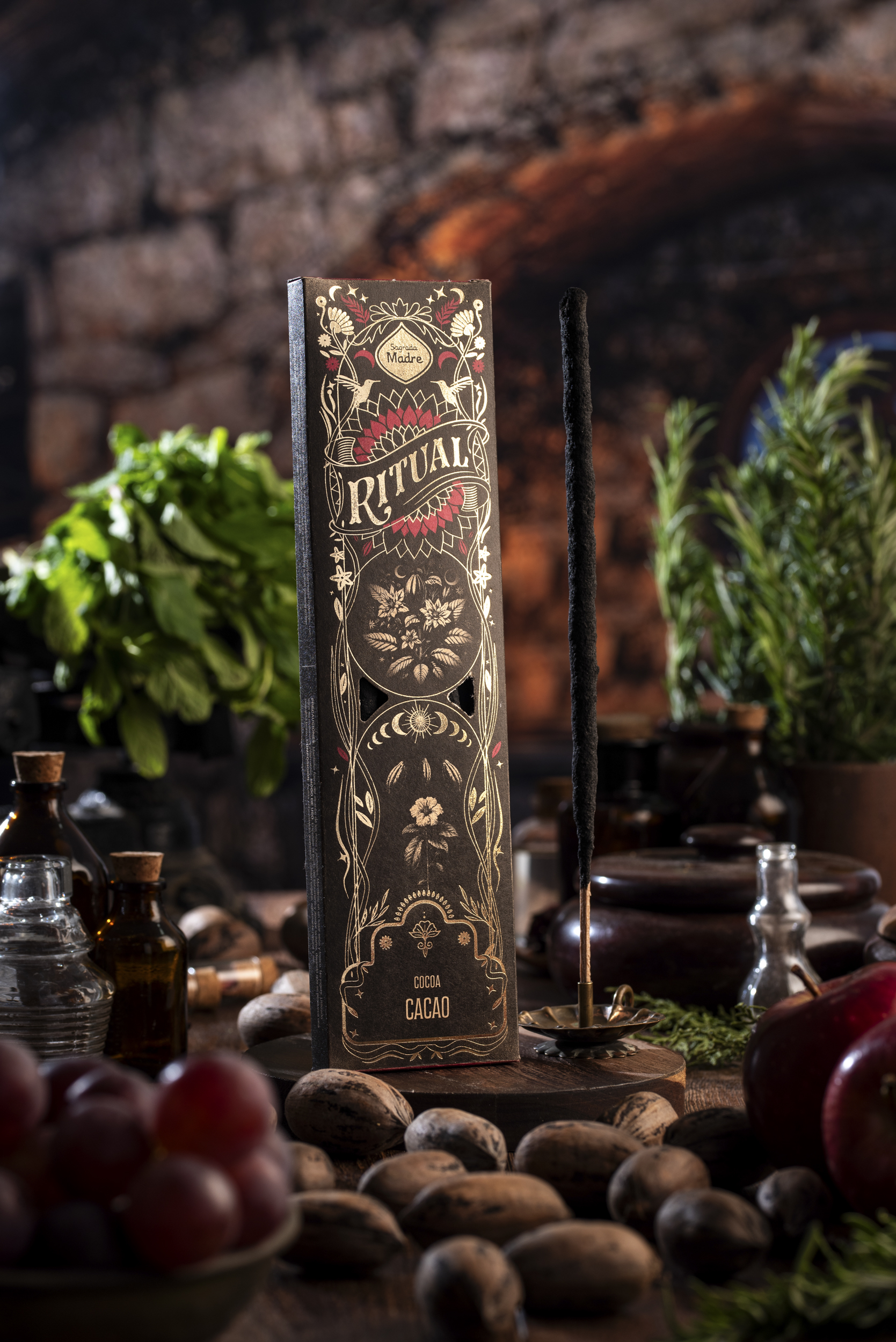 Incienso Ritual del Cacao — Sanación (Aroma a Chocolate)
