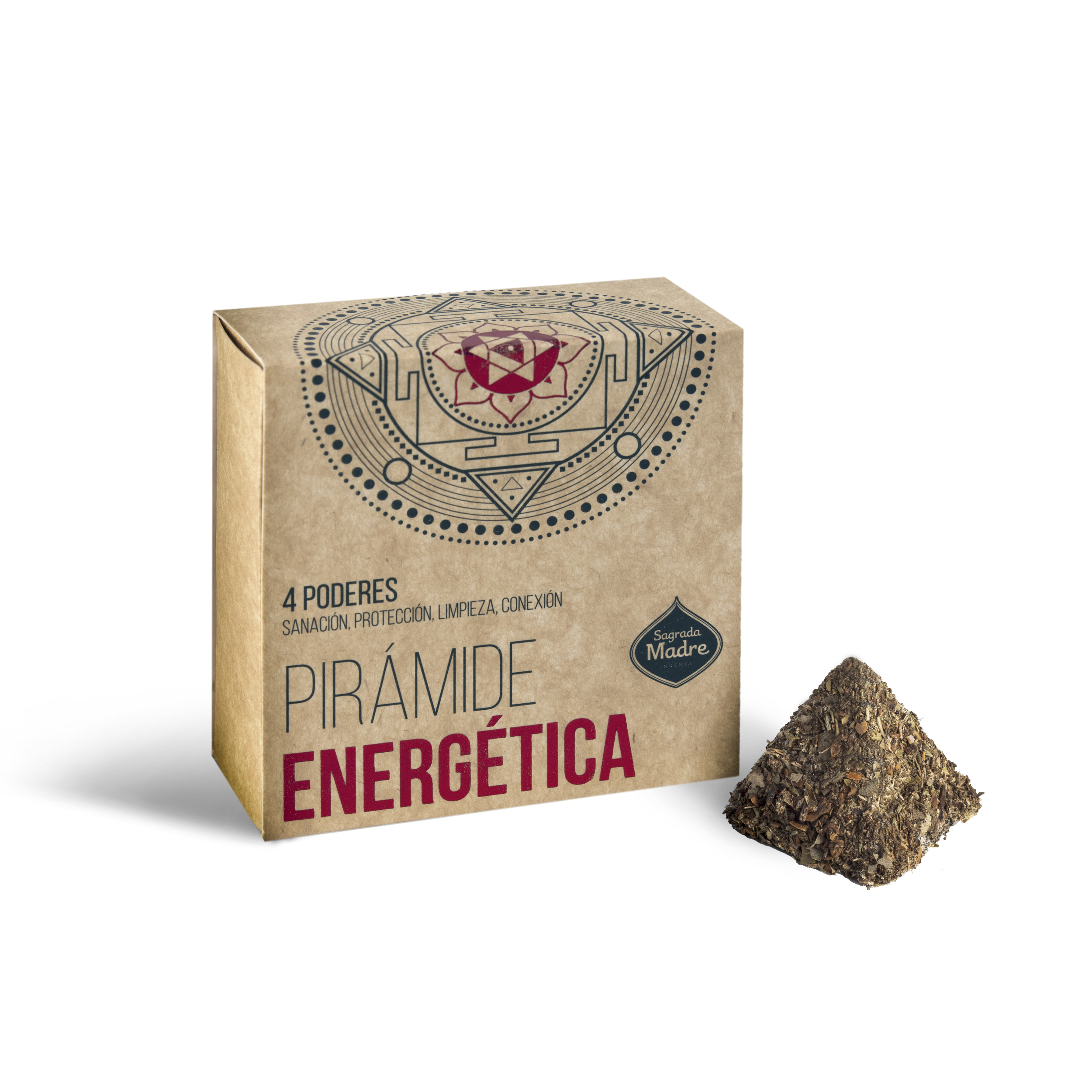 Pirámide Energética x4 4 Poderes