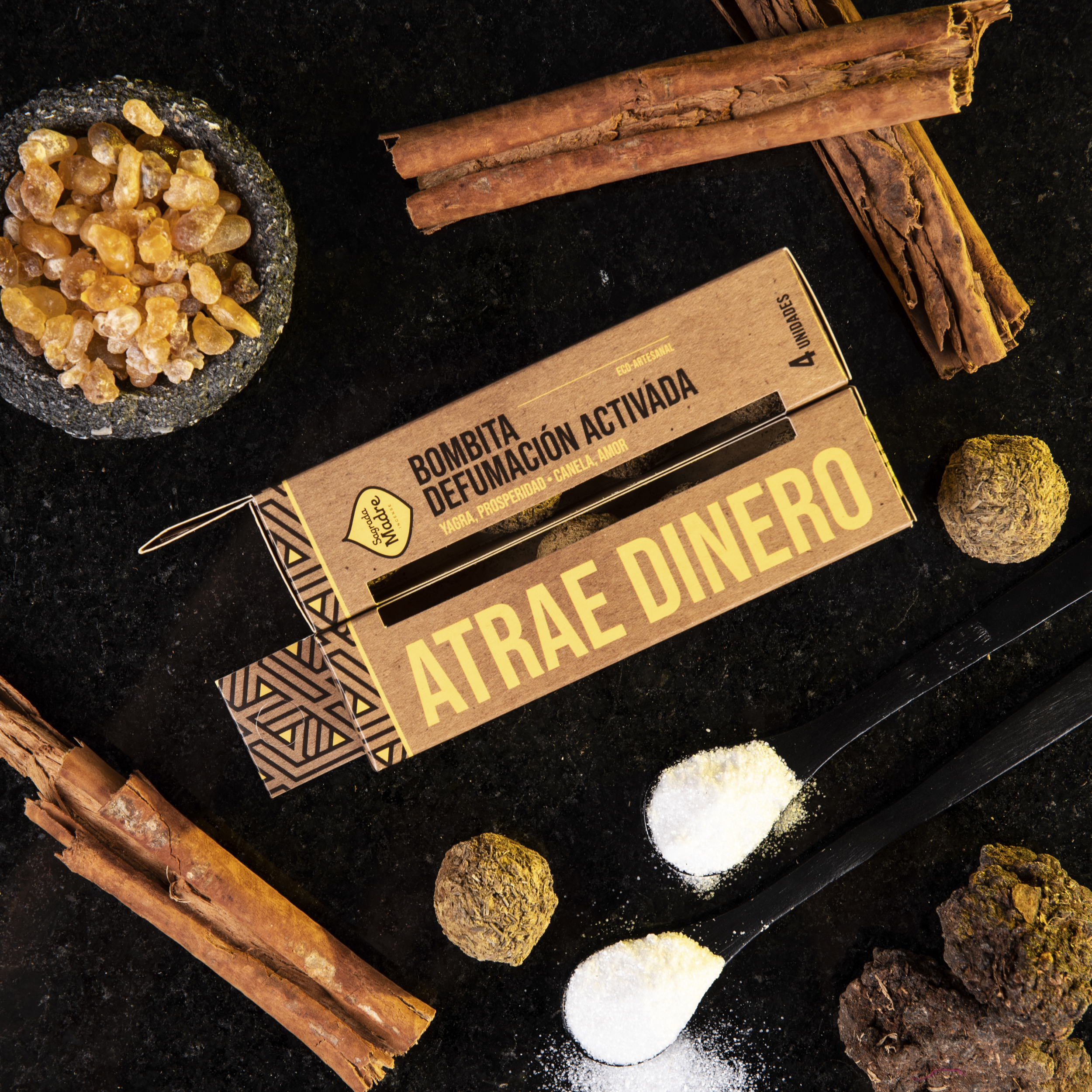 Caja x4 Bombita Atrae Dinero