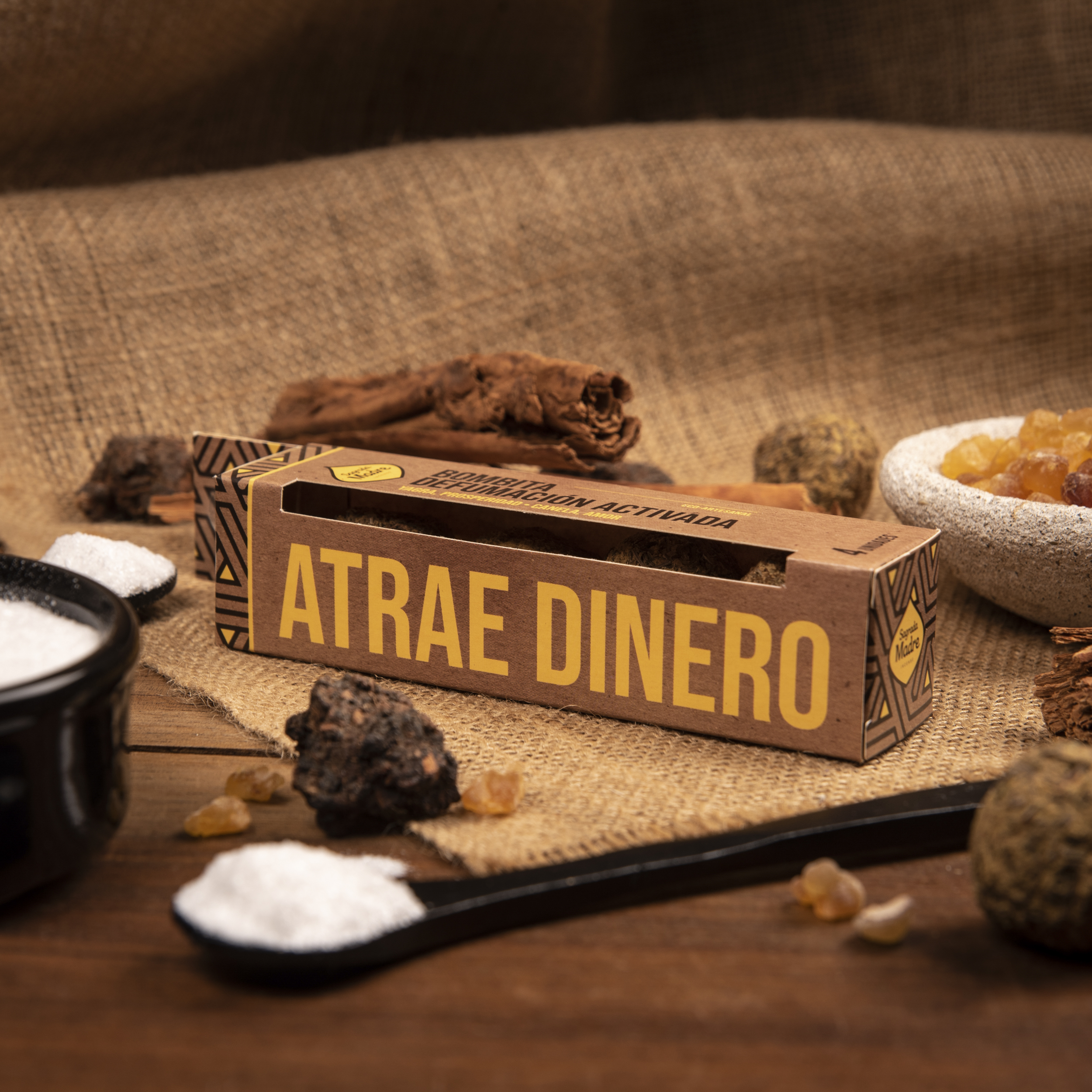 Caja x4 Bombita Atrae Dinero