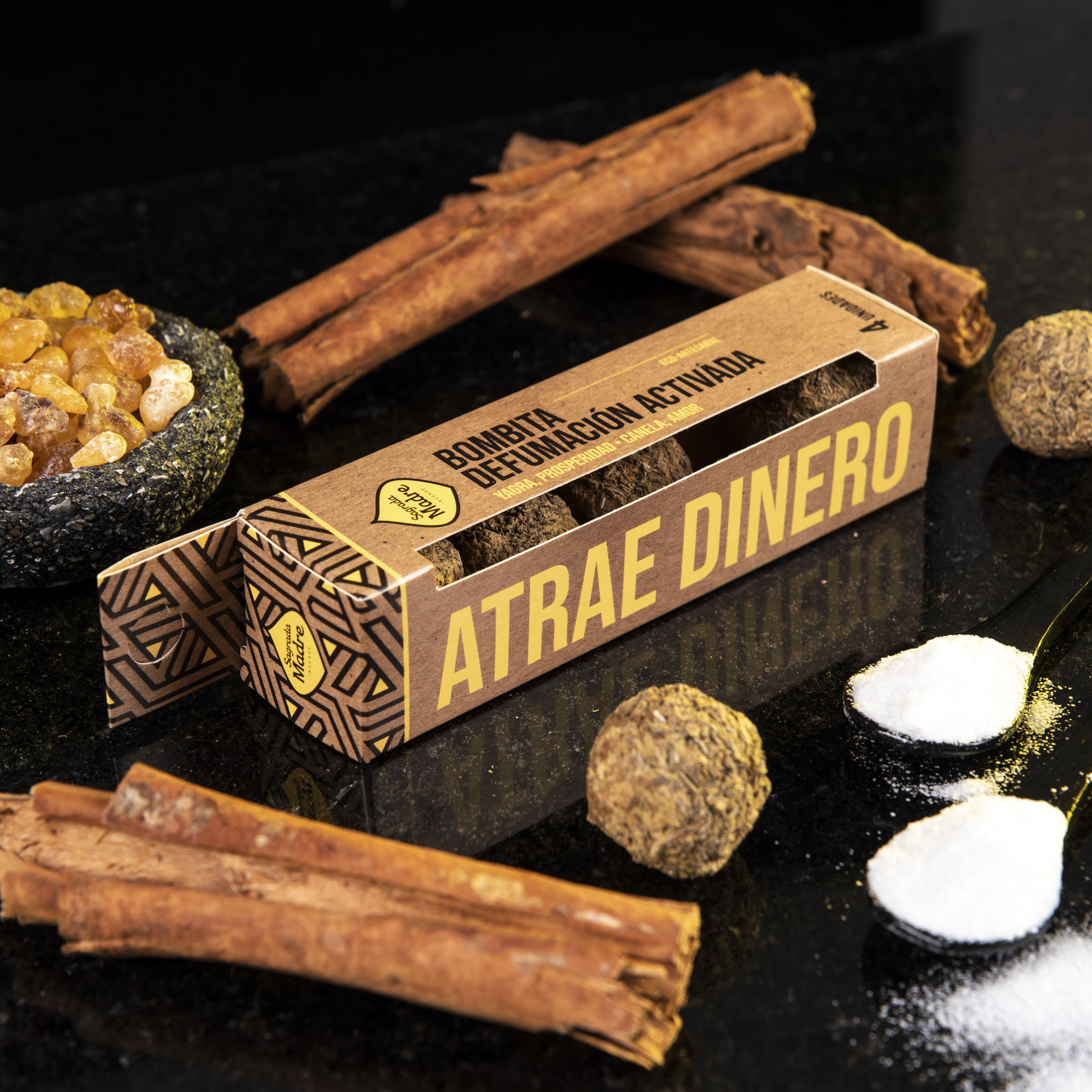 Caja x4 Bombita Atrae Dinero