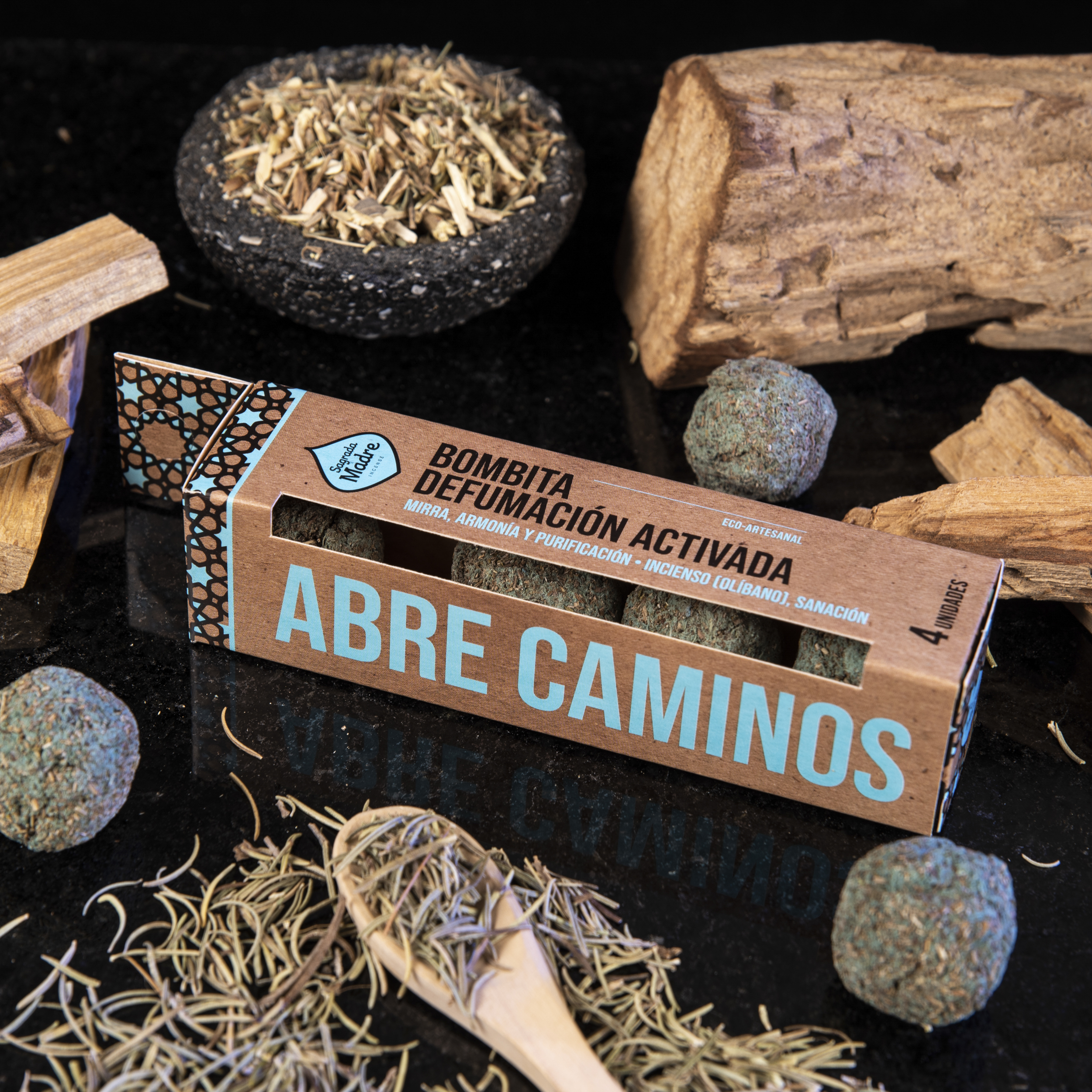 Caja x4 Bombita Abrecamino