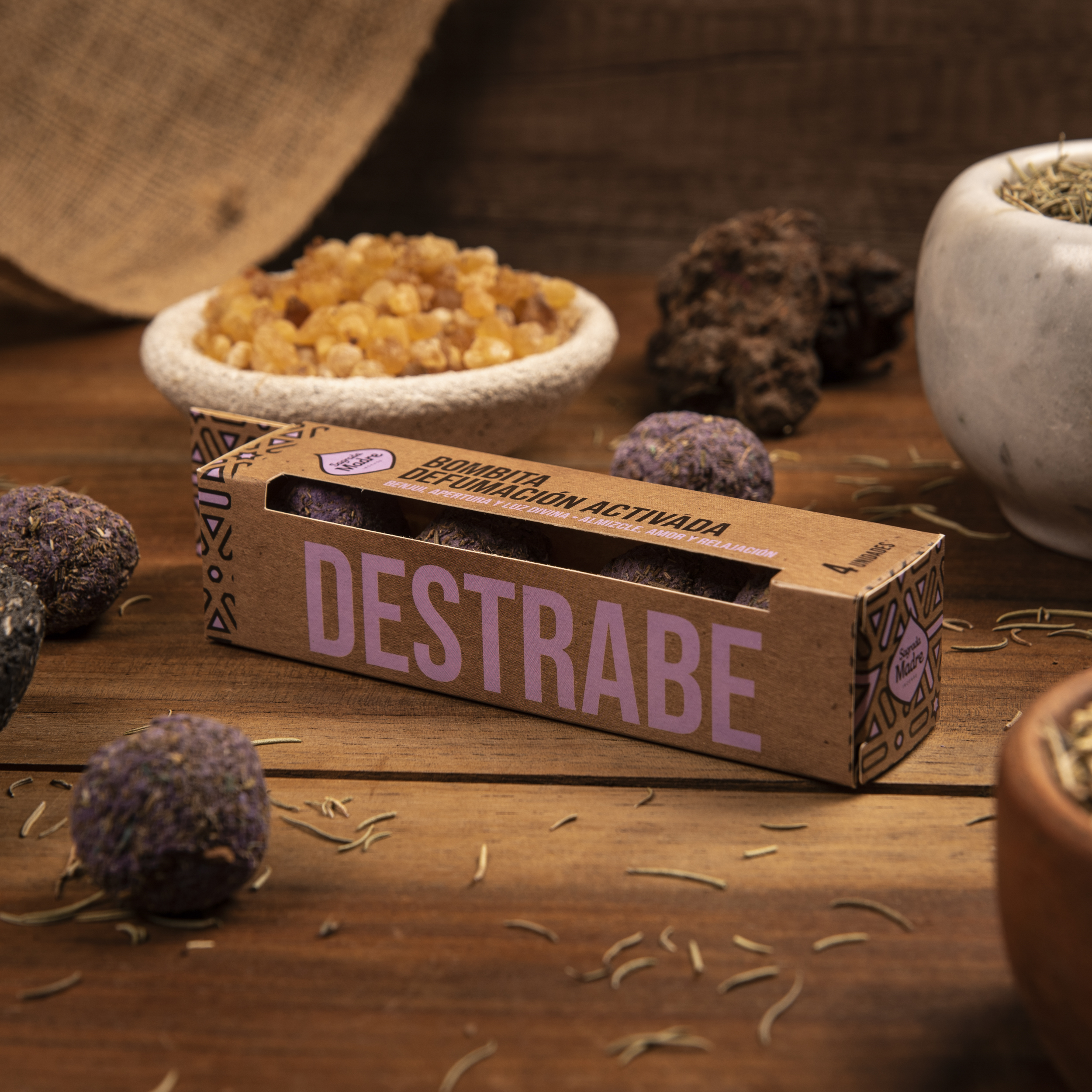 Caja x4 Bombita Destrabe