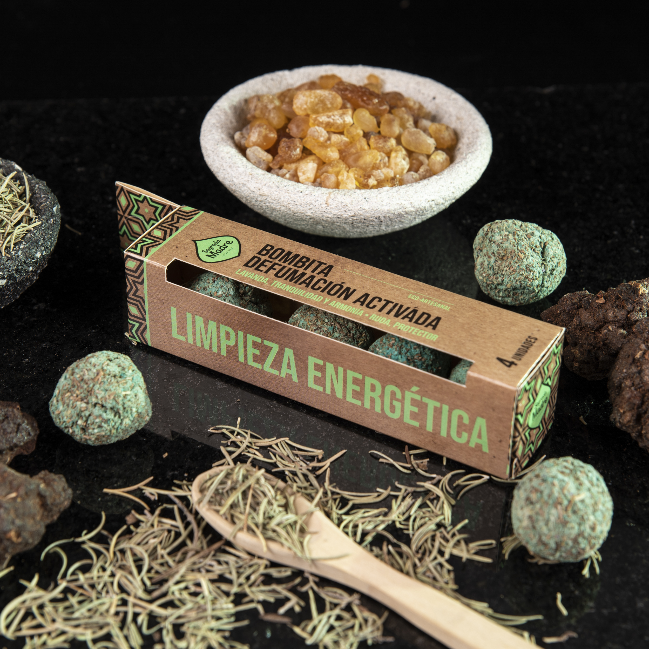 Caja x4 Bombita Limpieza Energética