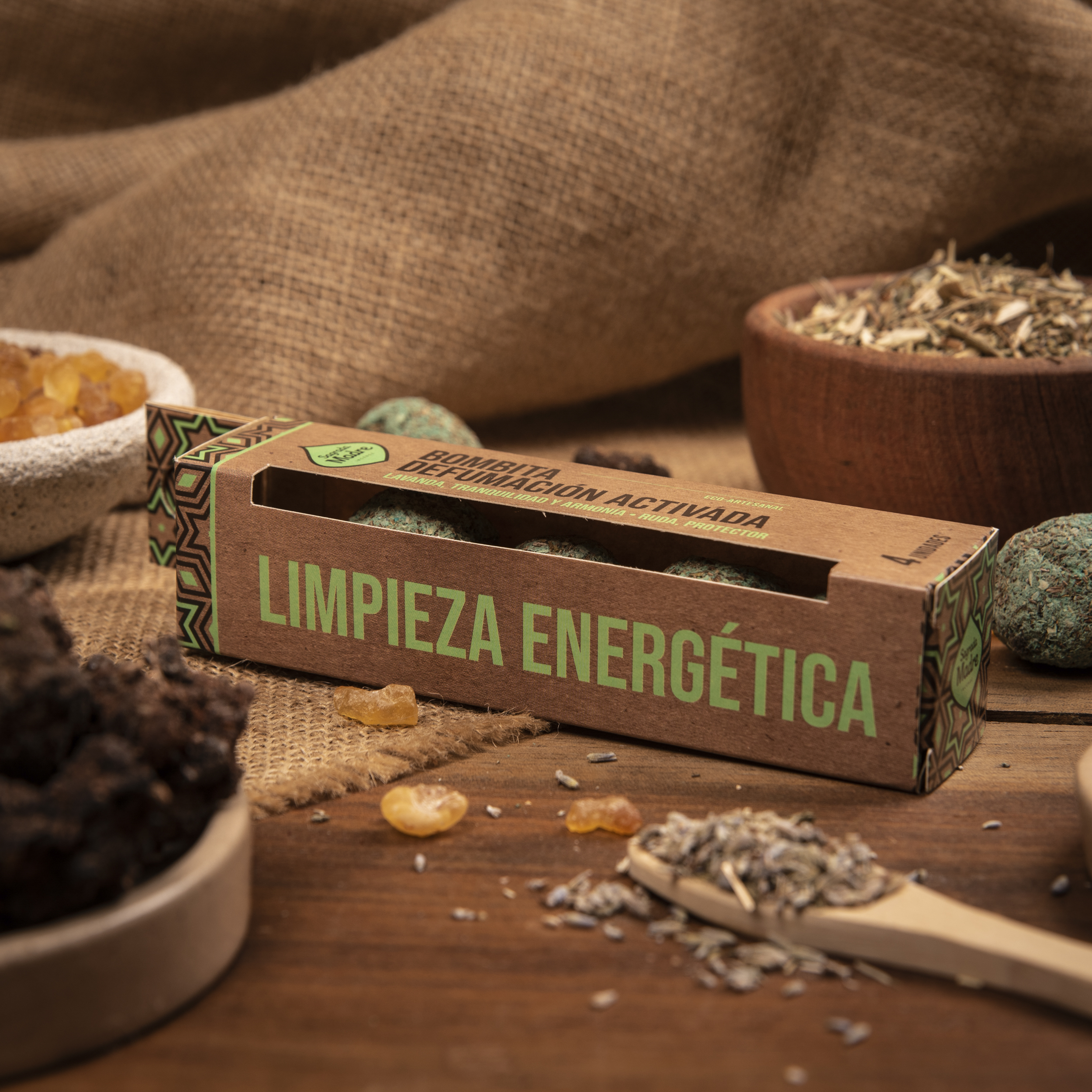 Caja x4 Bombita Limpieza Energética