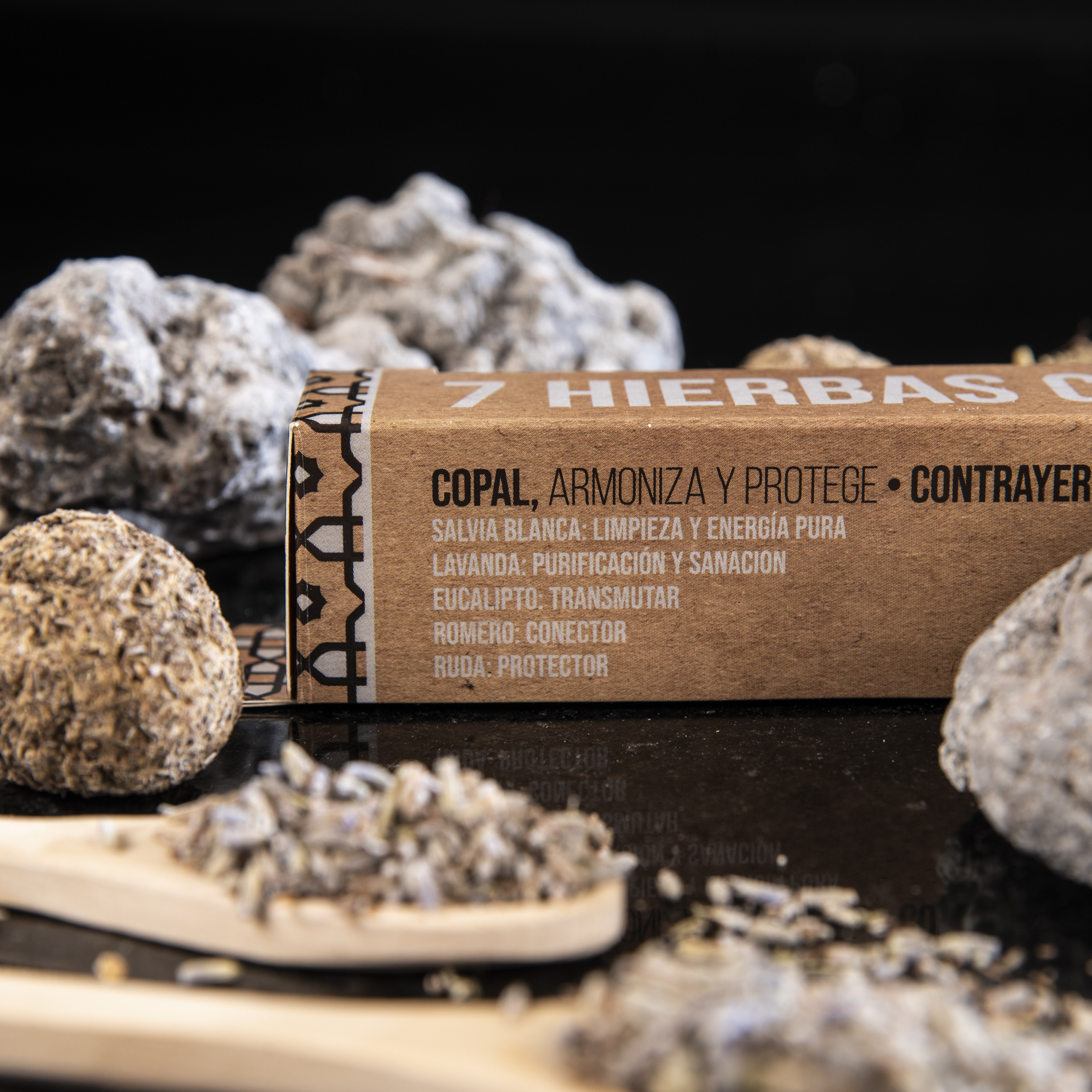 Caja x4 Bombita 7 Hierbas + Copal