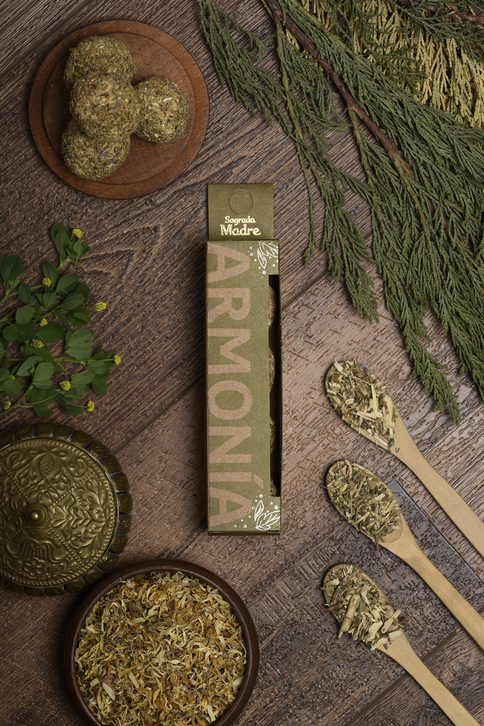 Bombita Herbal x4 Armonía