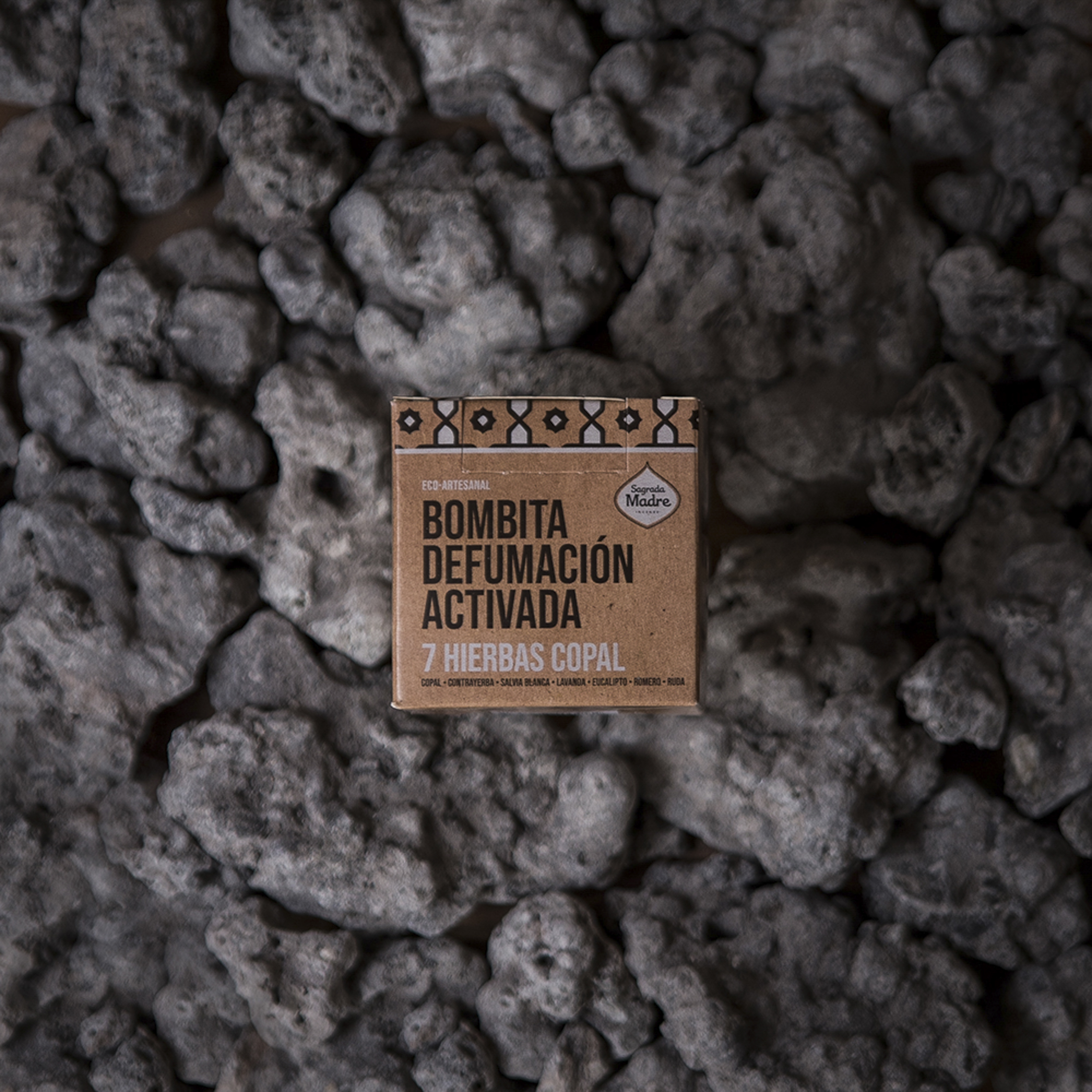 Bombitas de Defumación Activada 7 Hierbas + Copal x8