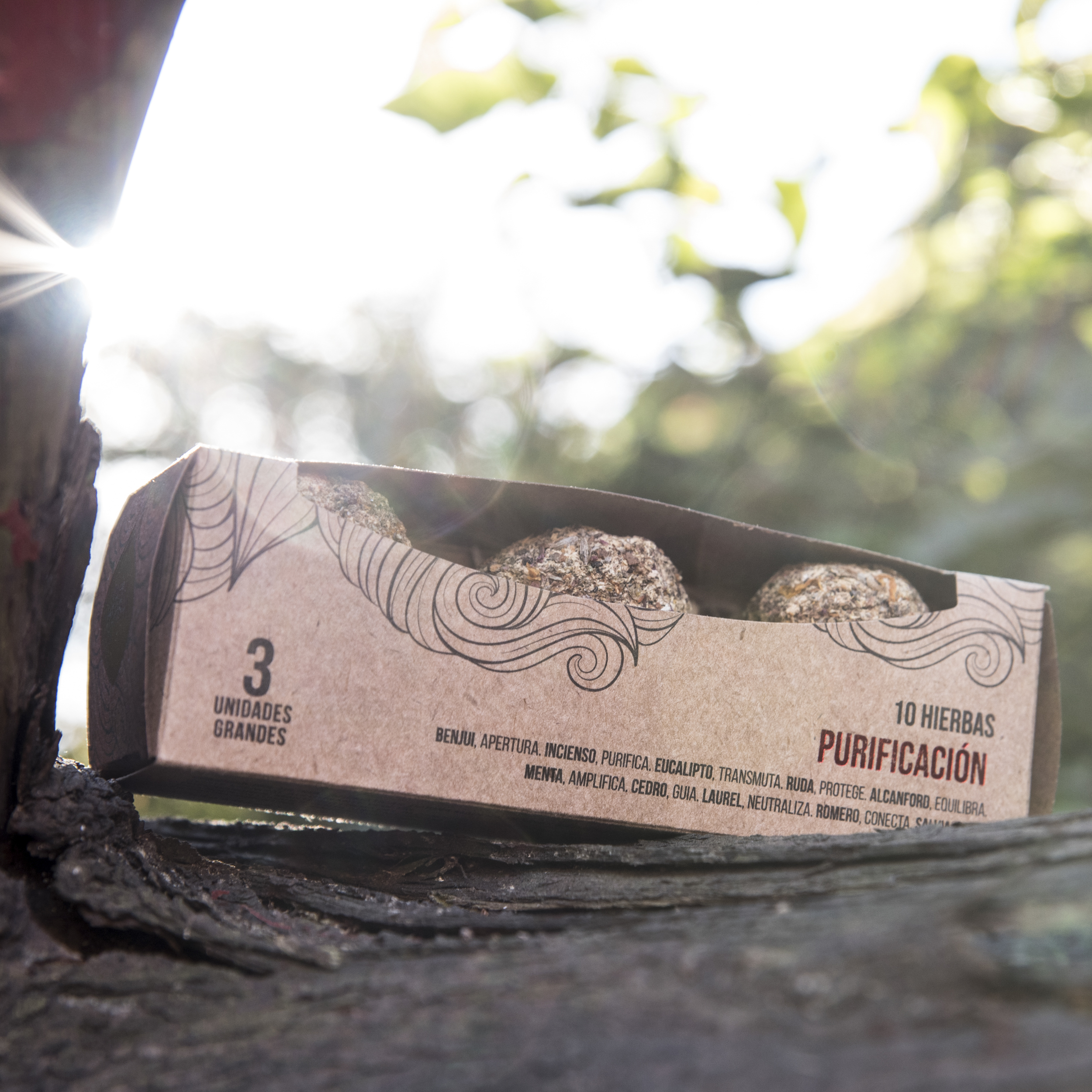 Bomba Herbal x3 Gr Purificación Energética