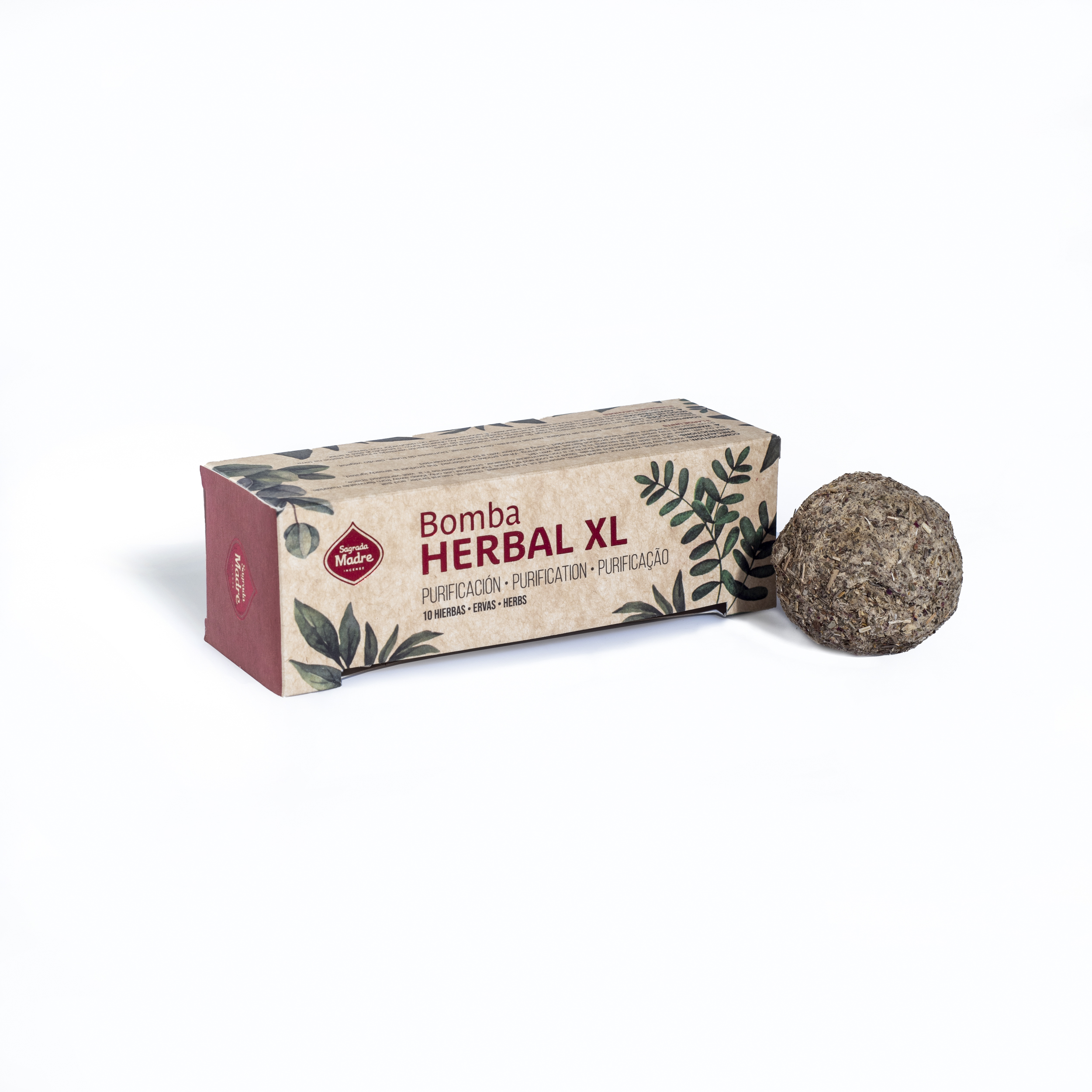Bomba Herbal x3 Gr Purificación Energética
