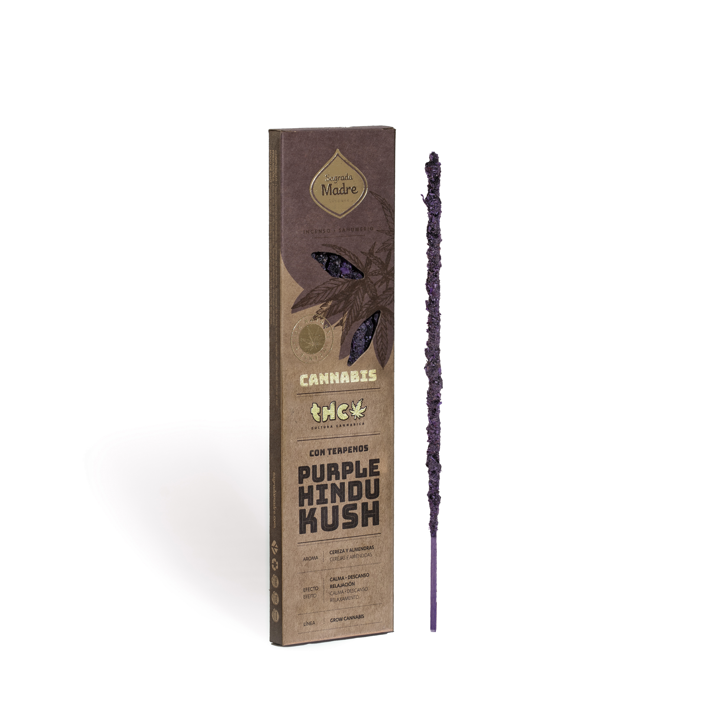 Incienso Línea Grow Cannabis Purple Hindú Kush