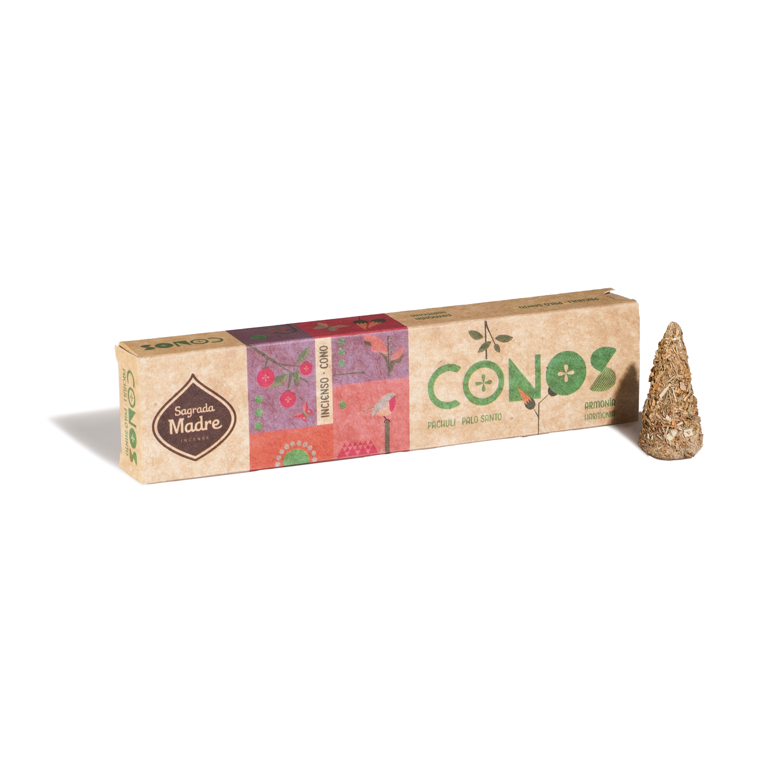 Conos Pachulí - Palo Santo - Armonía