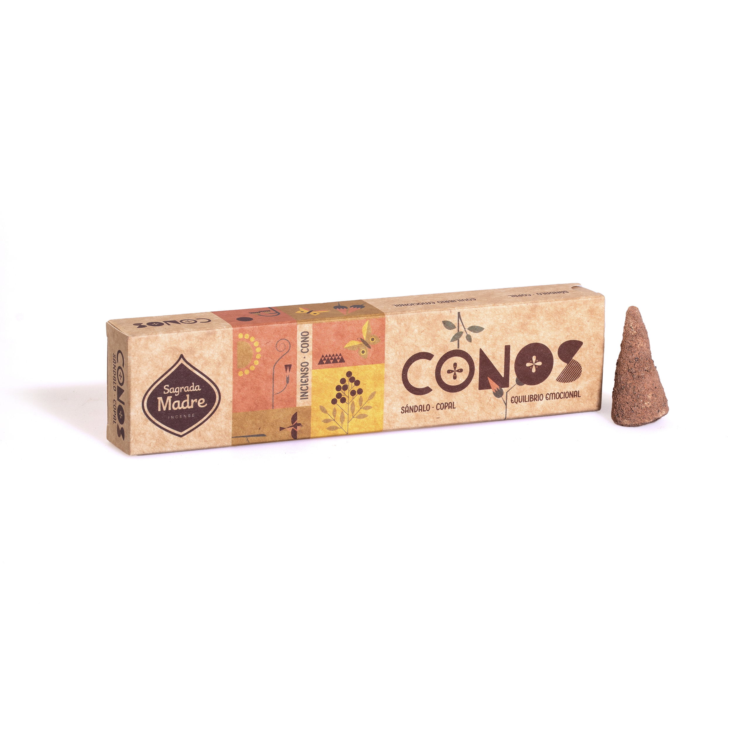 Conos Sándalo - Copal - Equilibrio Emocional