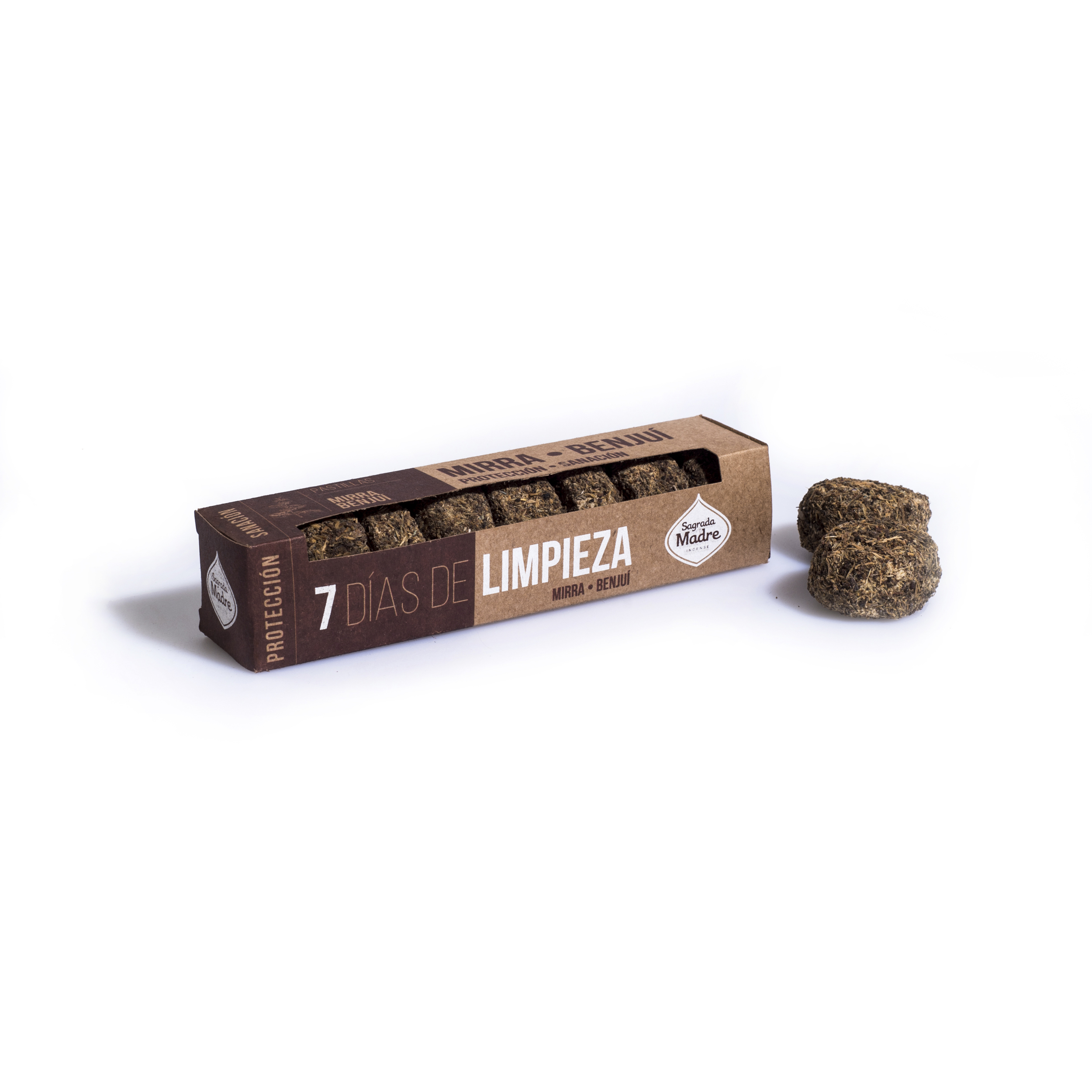 Pastillas 7 Días de Limpieza Mirra y Benjuí x7