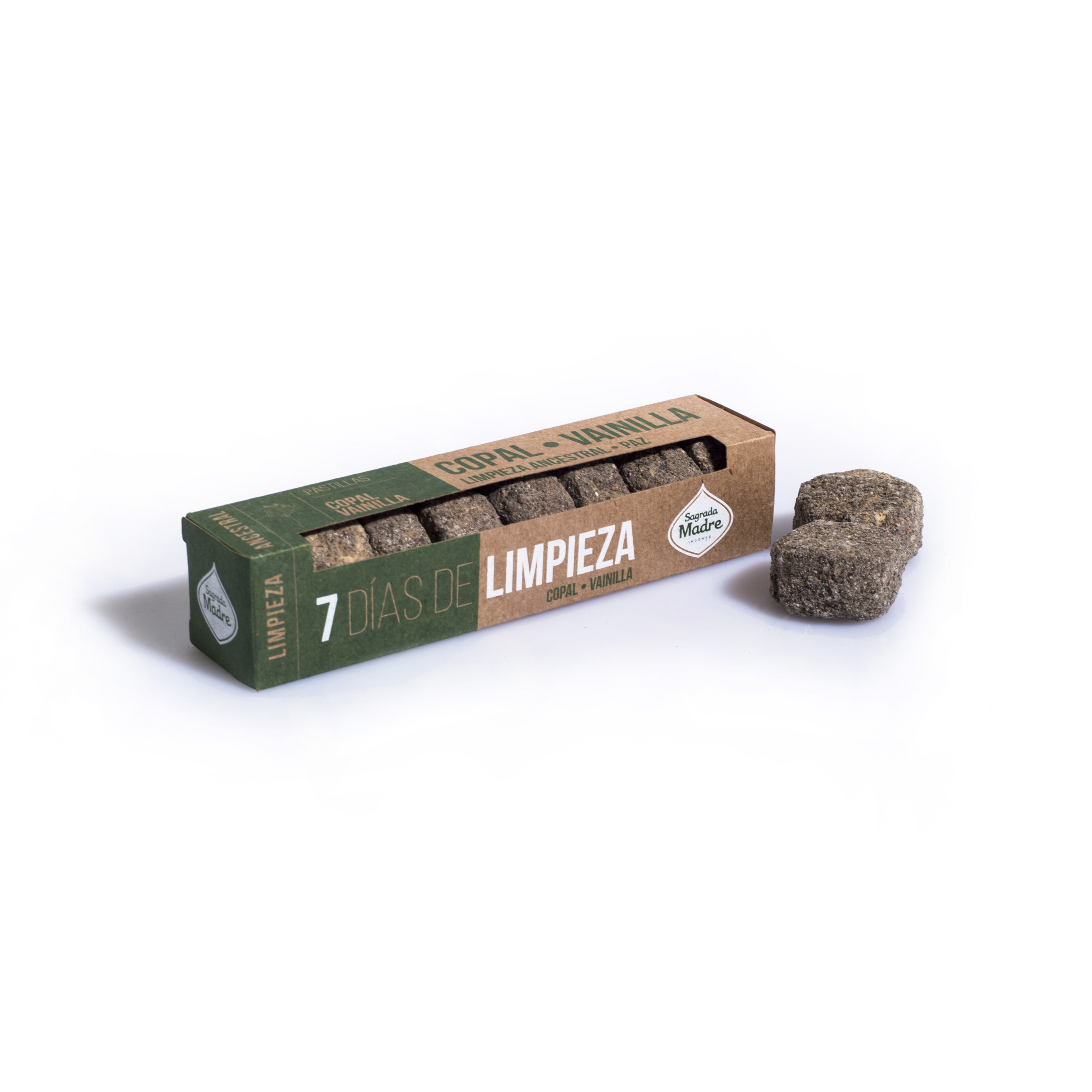 Pastillas 7 Días de Limpieza Copal y Vainilla x7