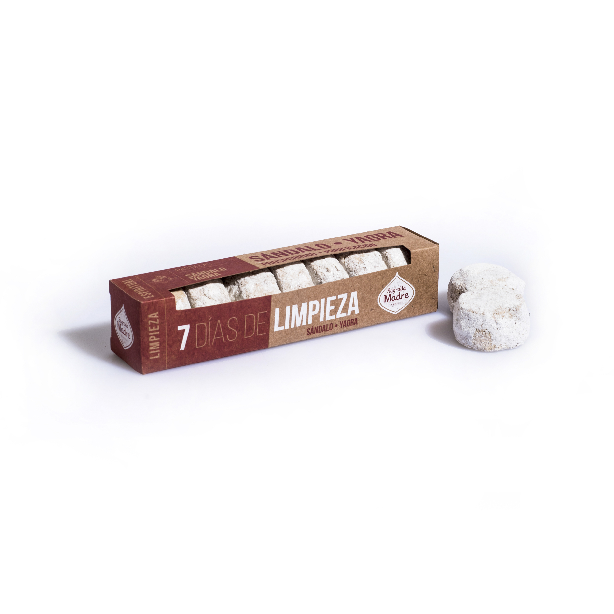 Pastillas 7 Días de Limpieza Sándalo y Yagra x7