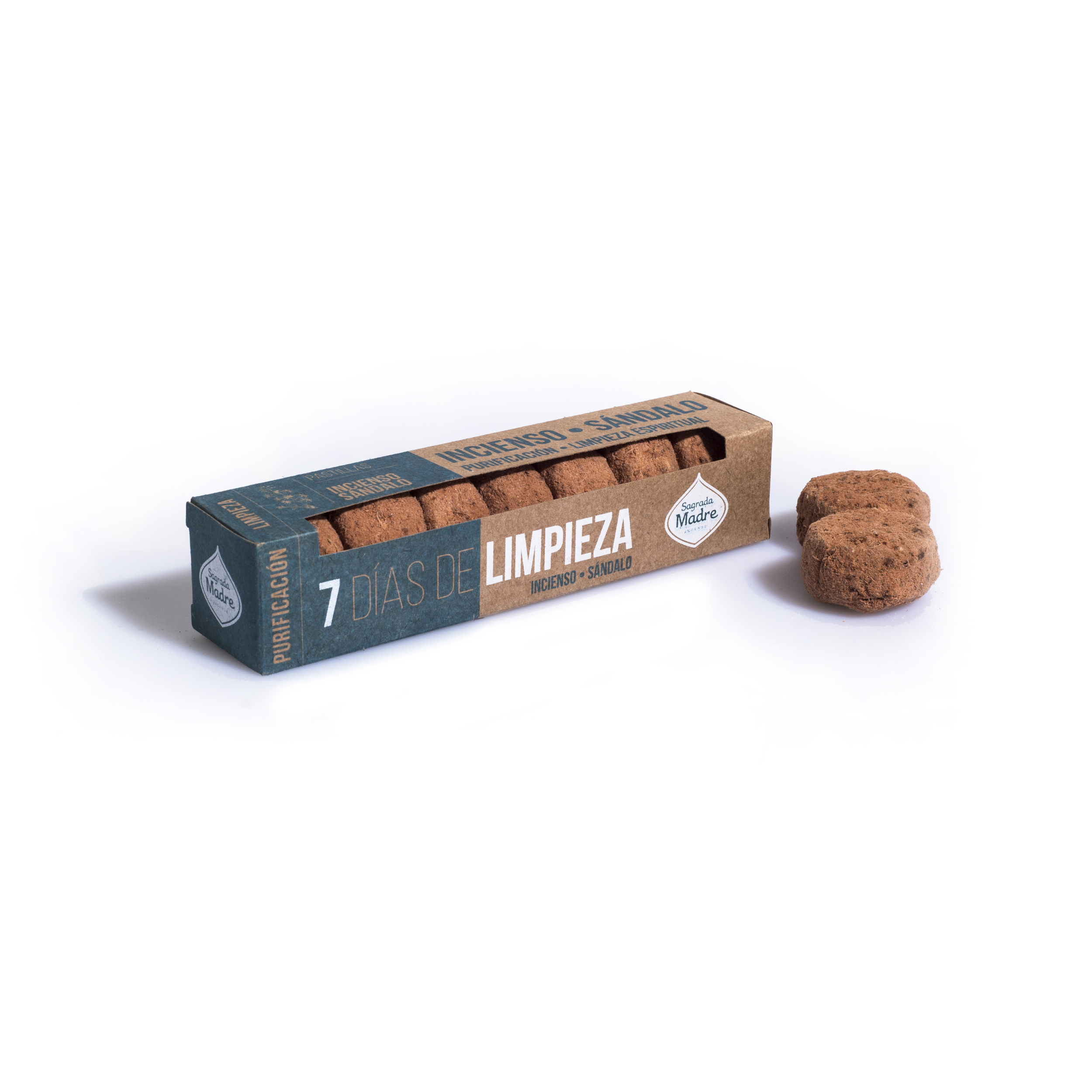 Pastillas 7 Días de Limpieza Incienso y Sándalo x7