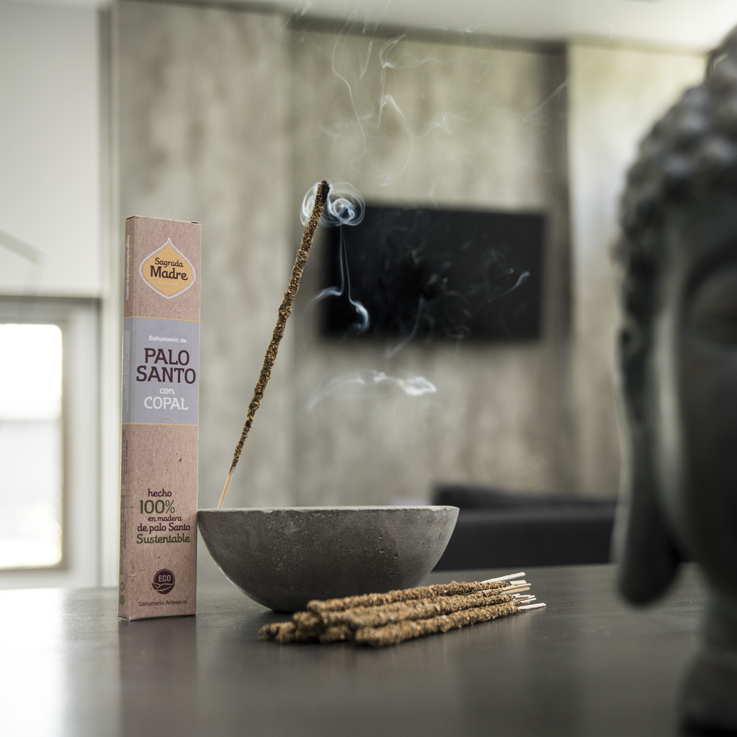 Incienso Palo Santo Sustentable con Copal