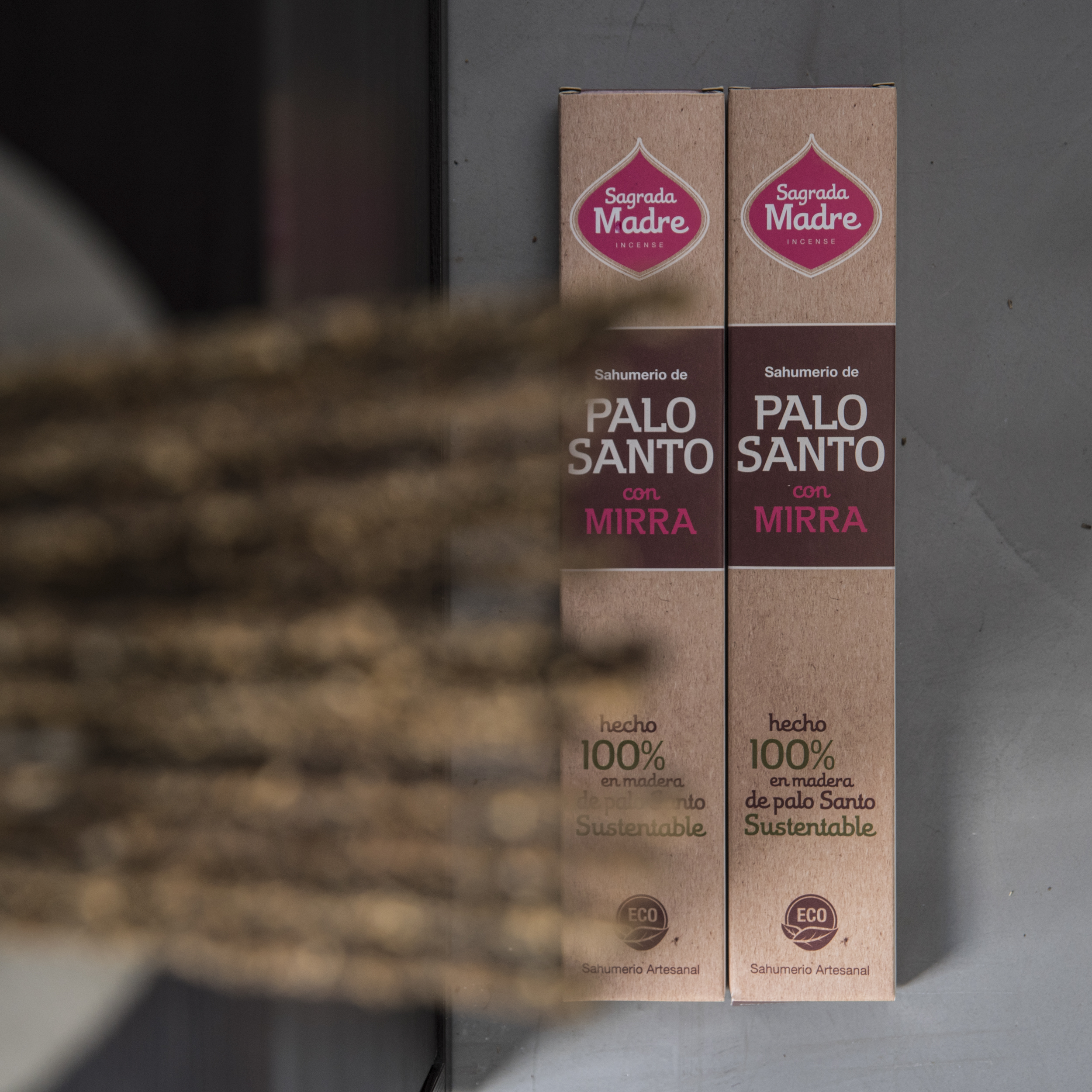 Incienso Palo Santo Sustentable con Mirra