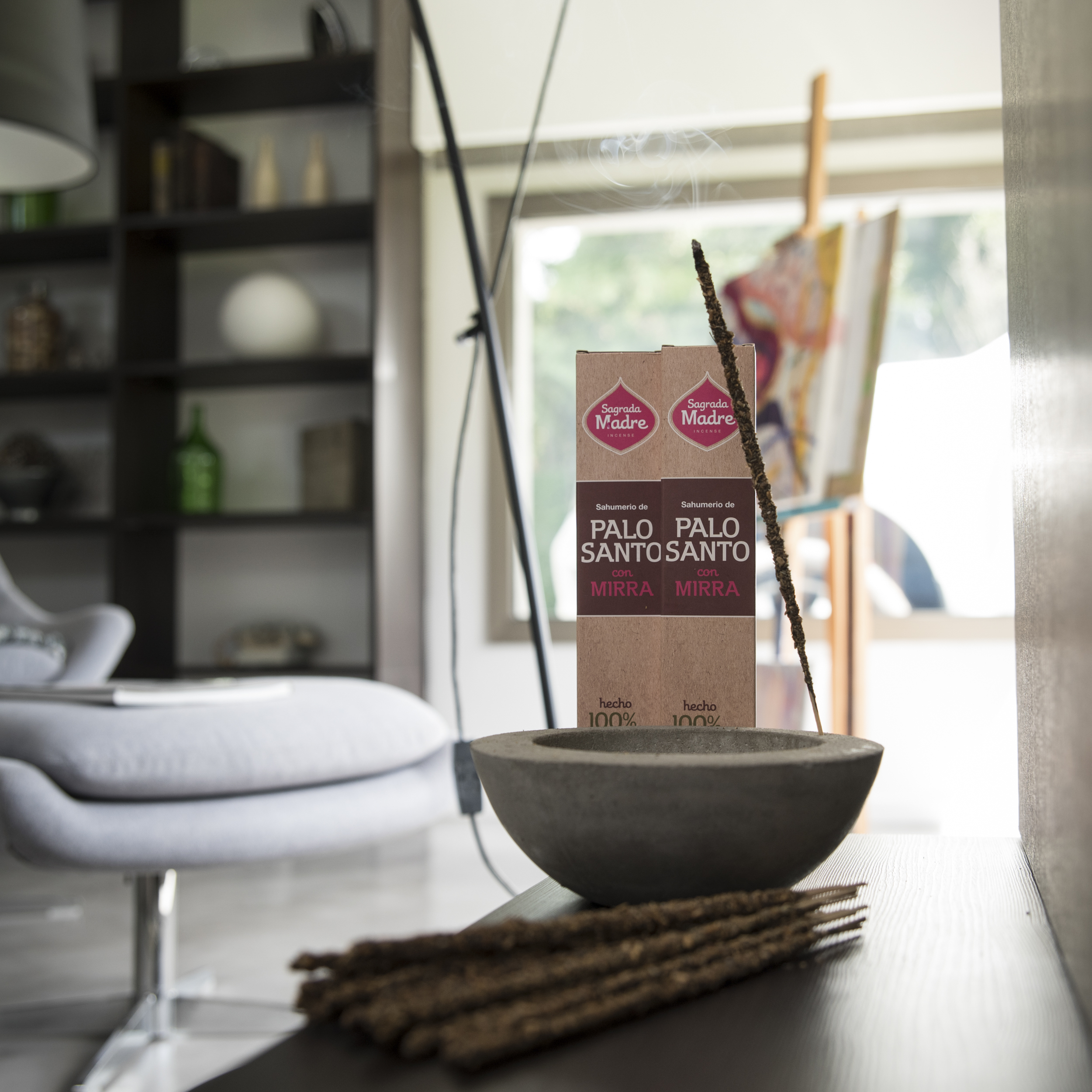 Incienso Palo Santo Sustentable con Mirra