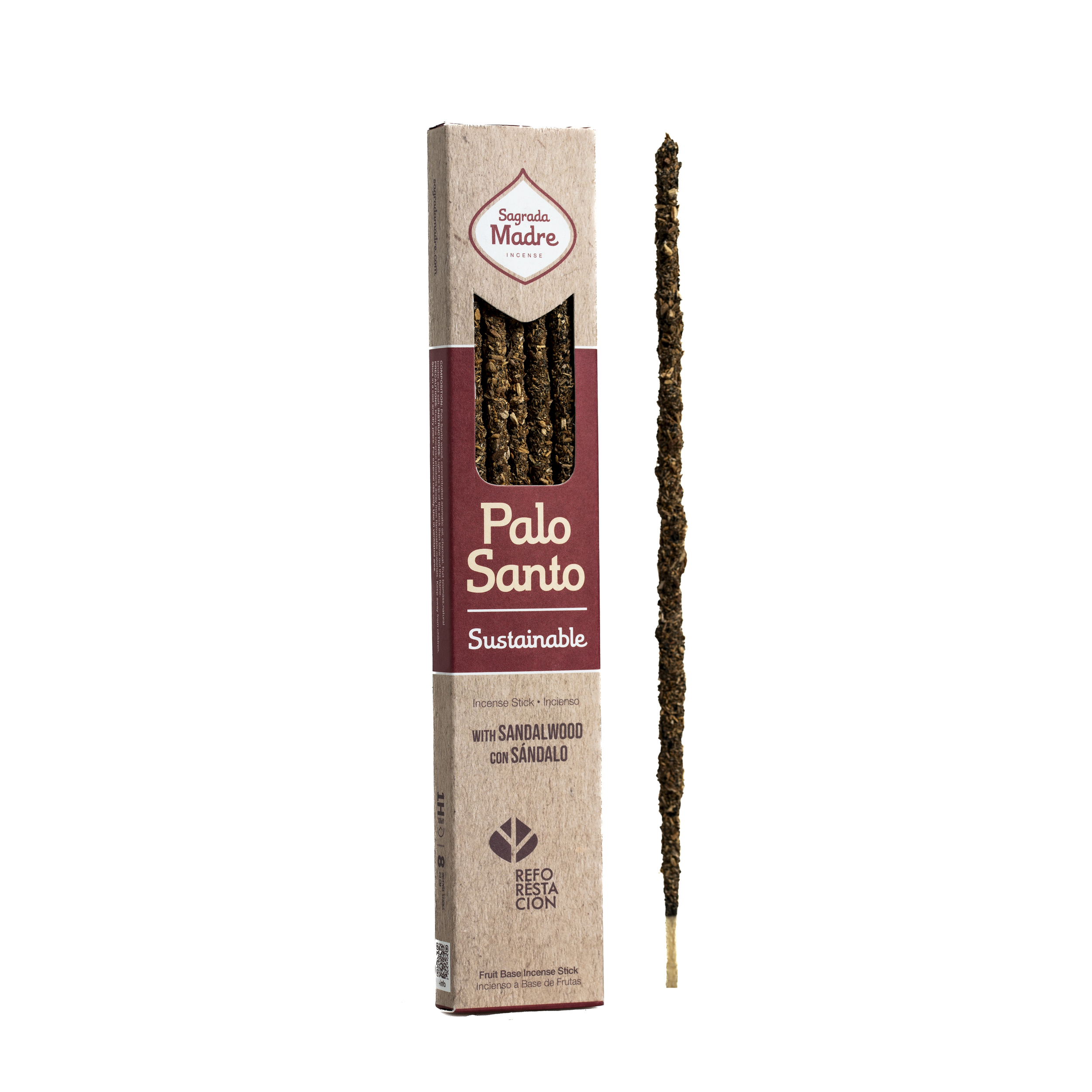 Incienso Palo Santo Sustentable con Sándalo