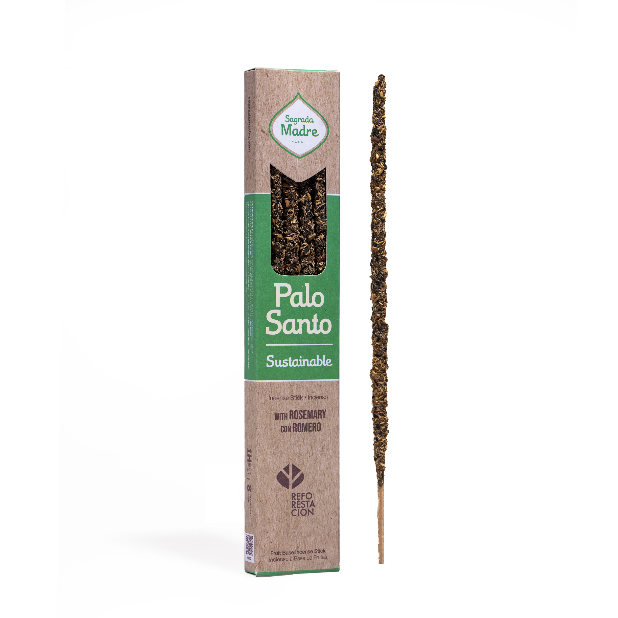 Incienso Palo Santo Sustentable con Romero