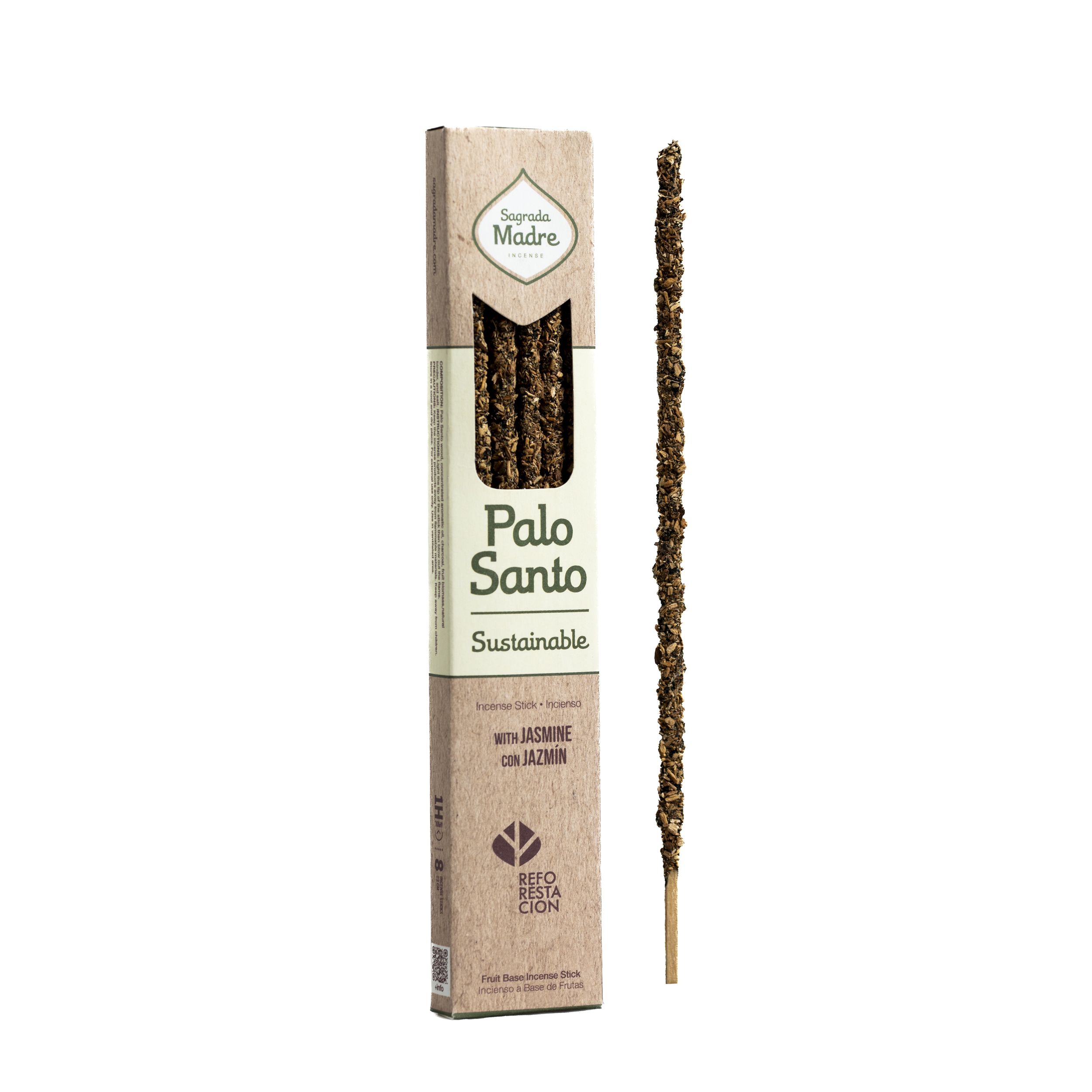 Incienso Palo Santo Sustentable con Jazmín