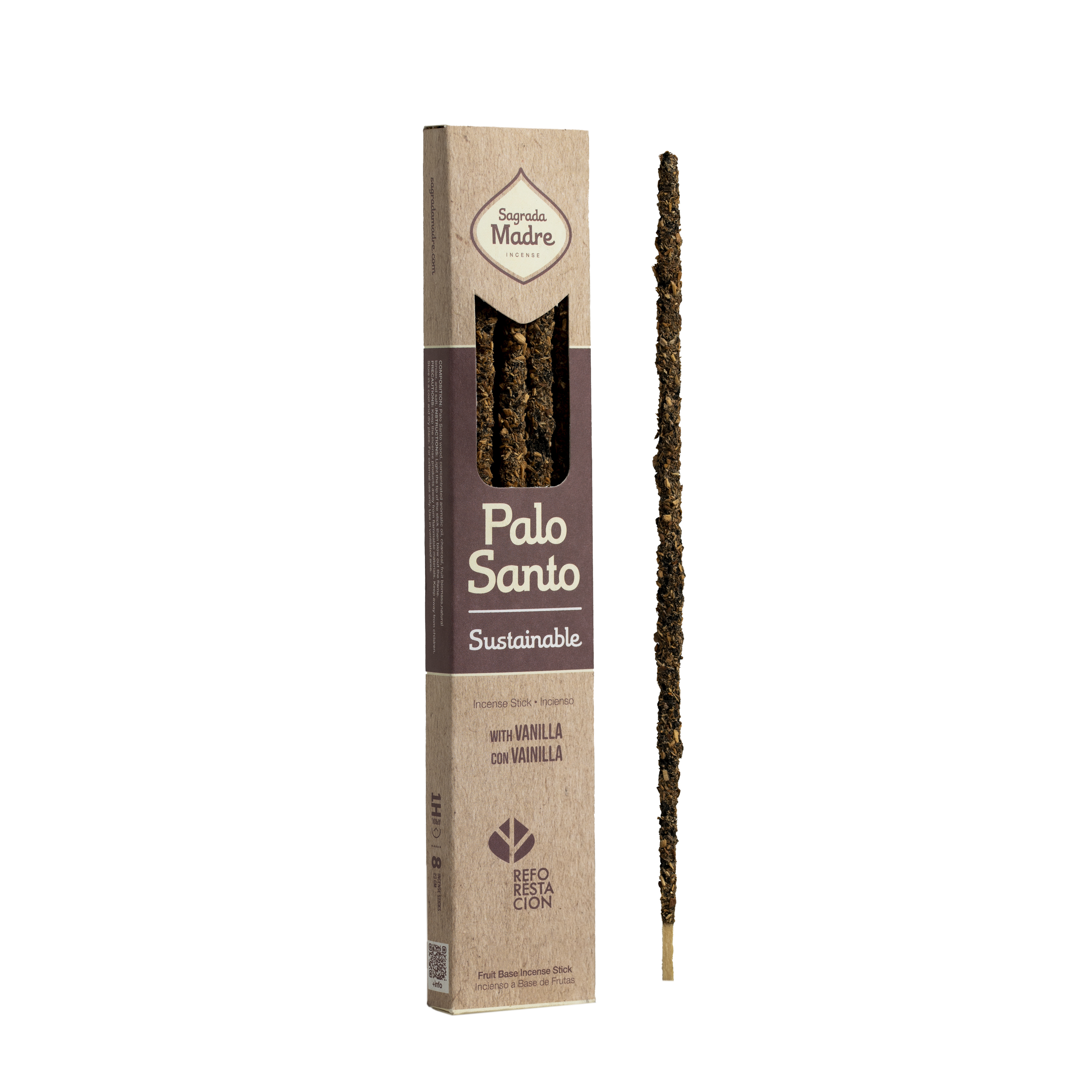 Incienso Palo Santo Sustentable con Vainilla