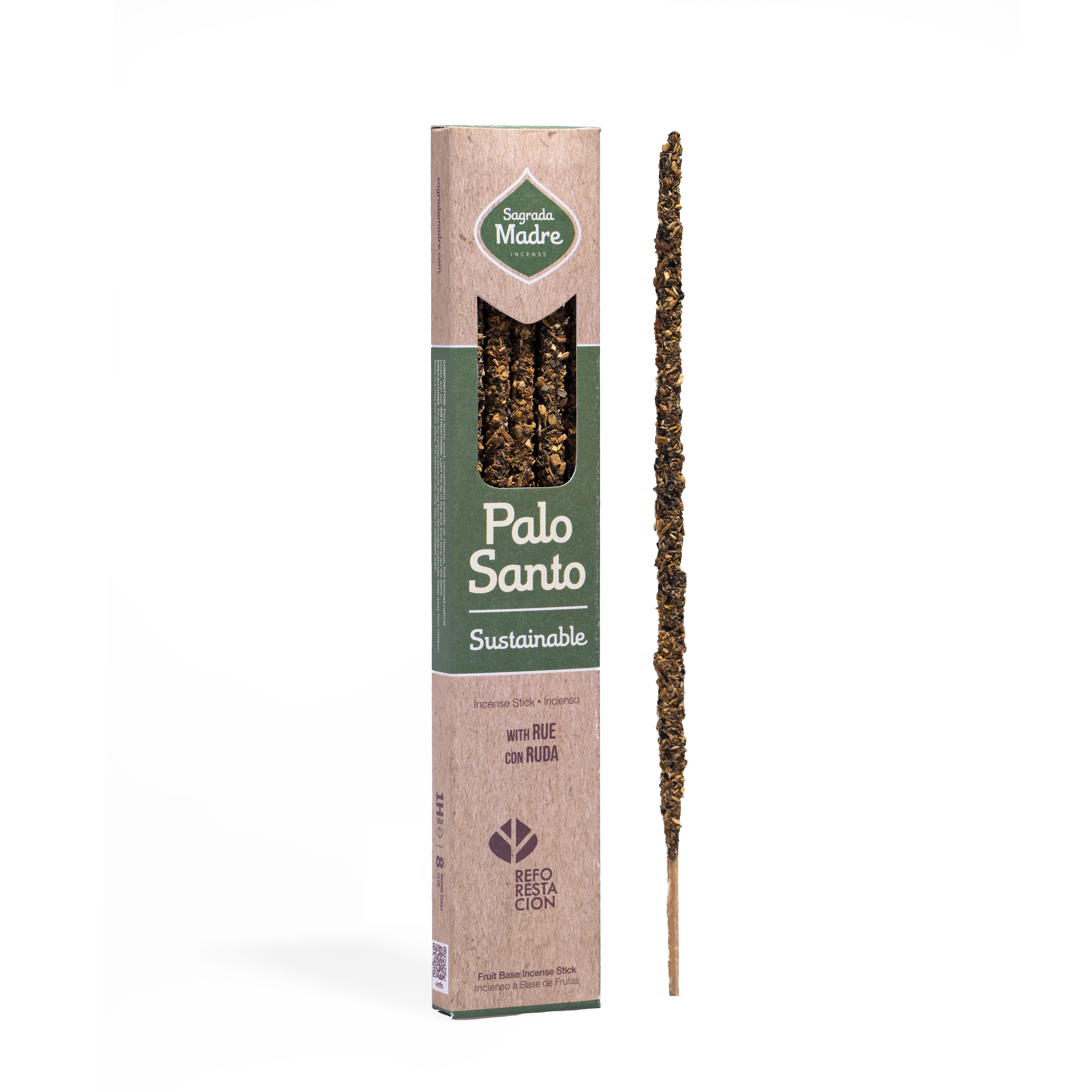 Incienso Palo Santo Sustentable con Ruda