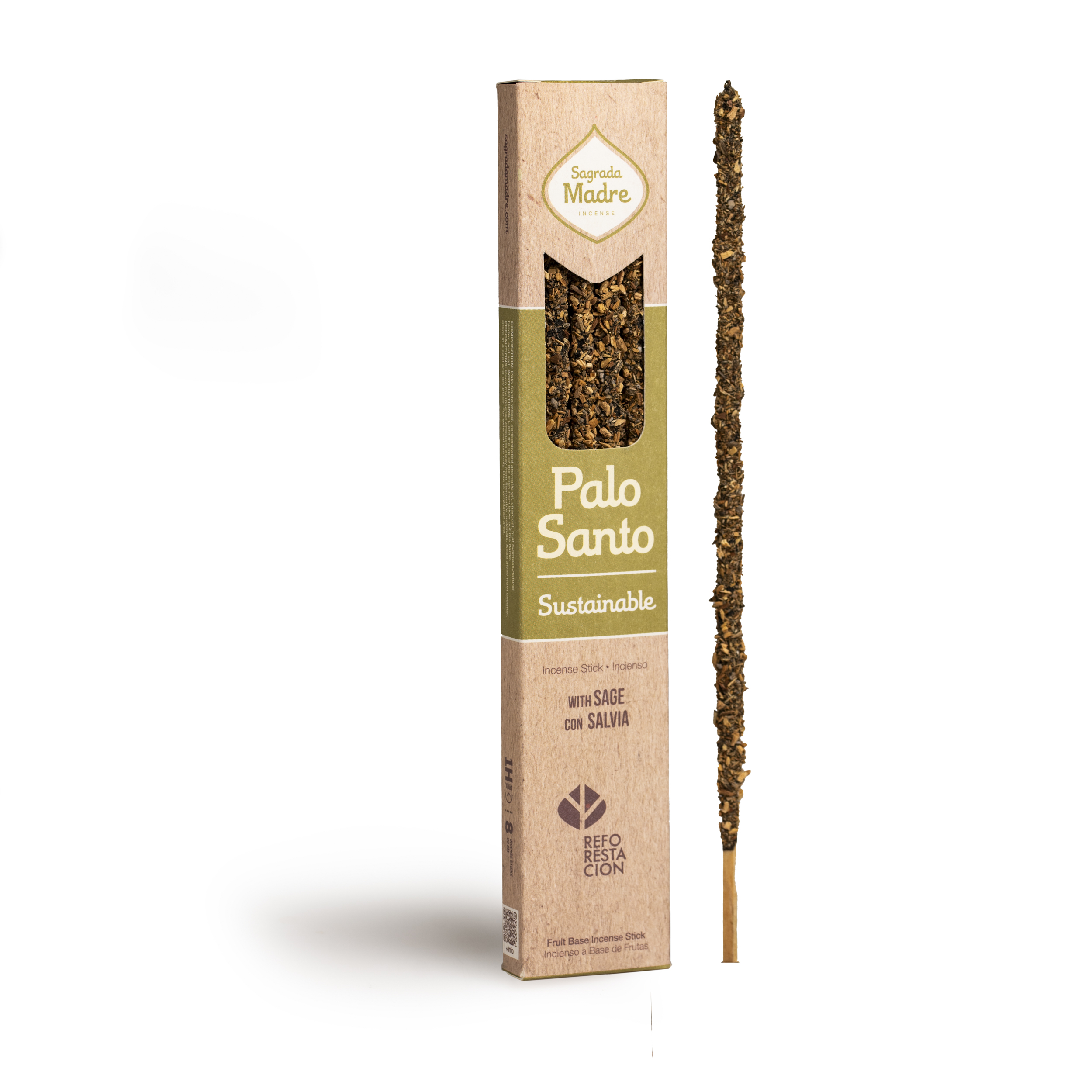 Incienso Palo Santo Sustentable con Salvia