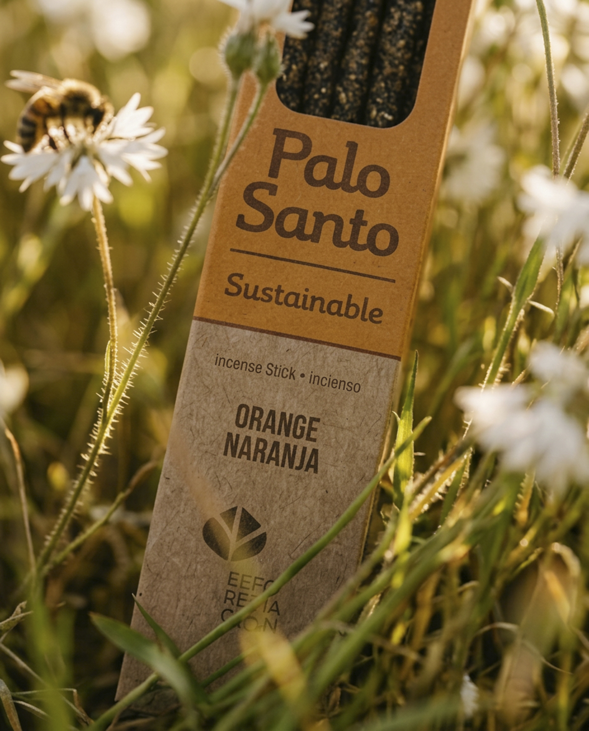 Incienso Palo Santo Sustentable con Naranja