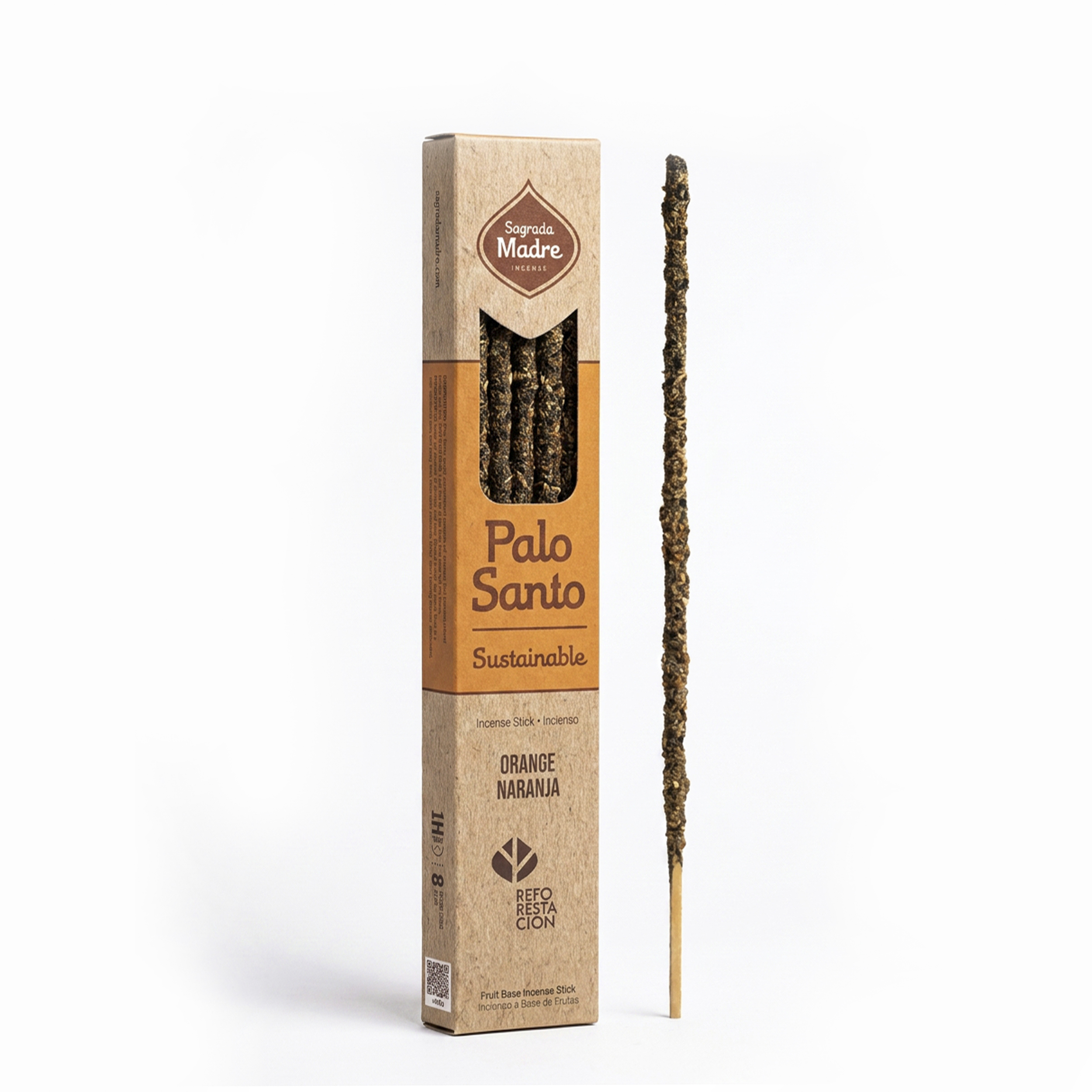 Incienso Palo Santo Sustentable con Naranja