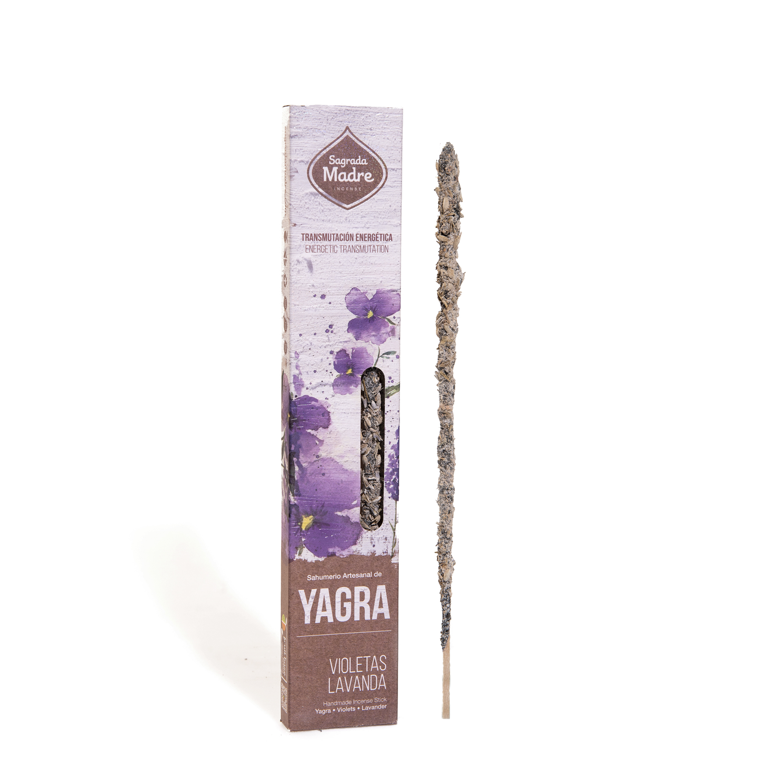 Incienso Yagra Violetas y Lavanda