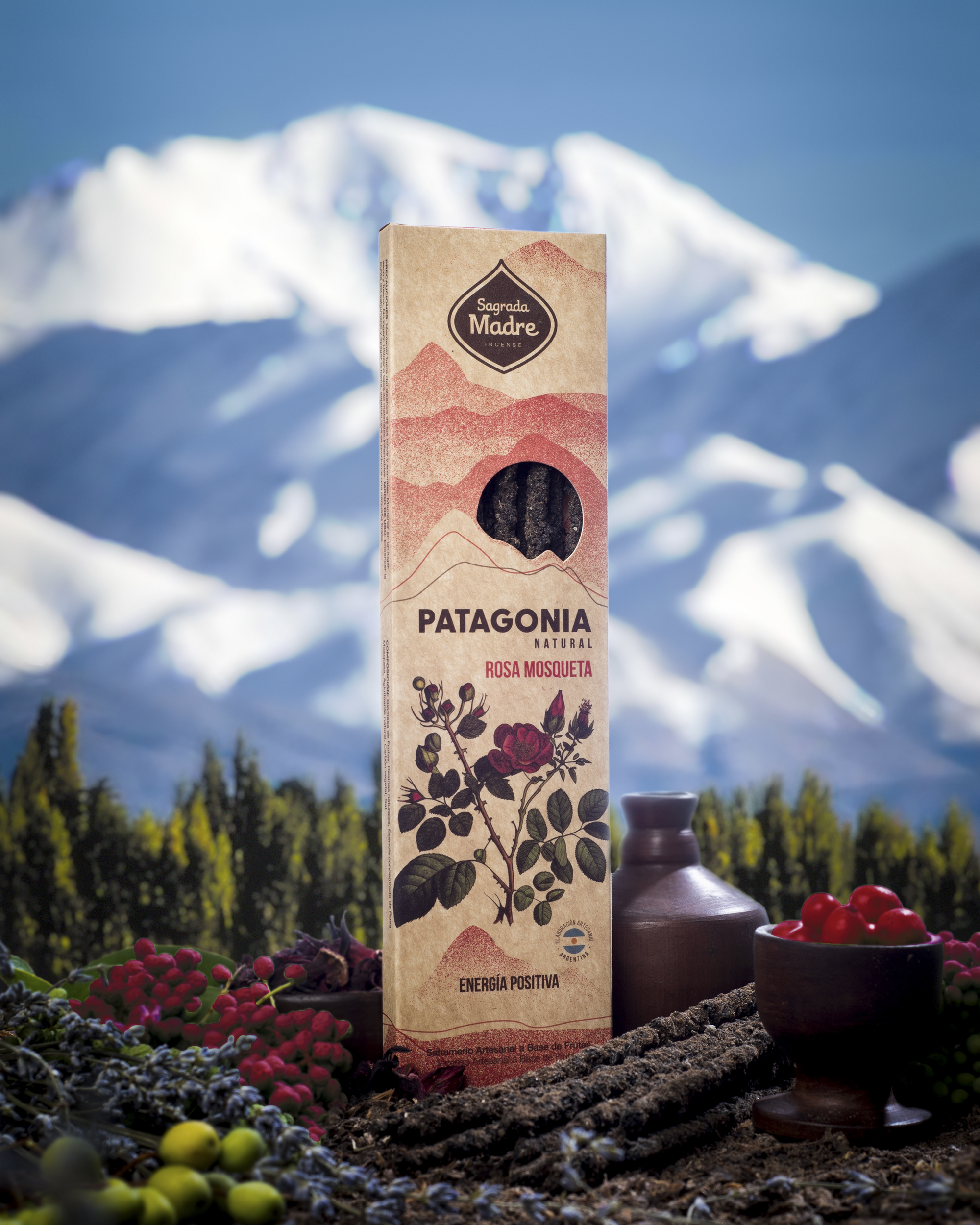 Incienso Patagonia Rosa Mosqueta