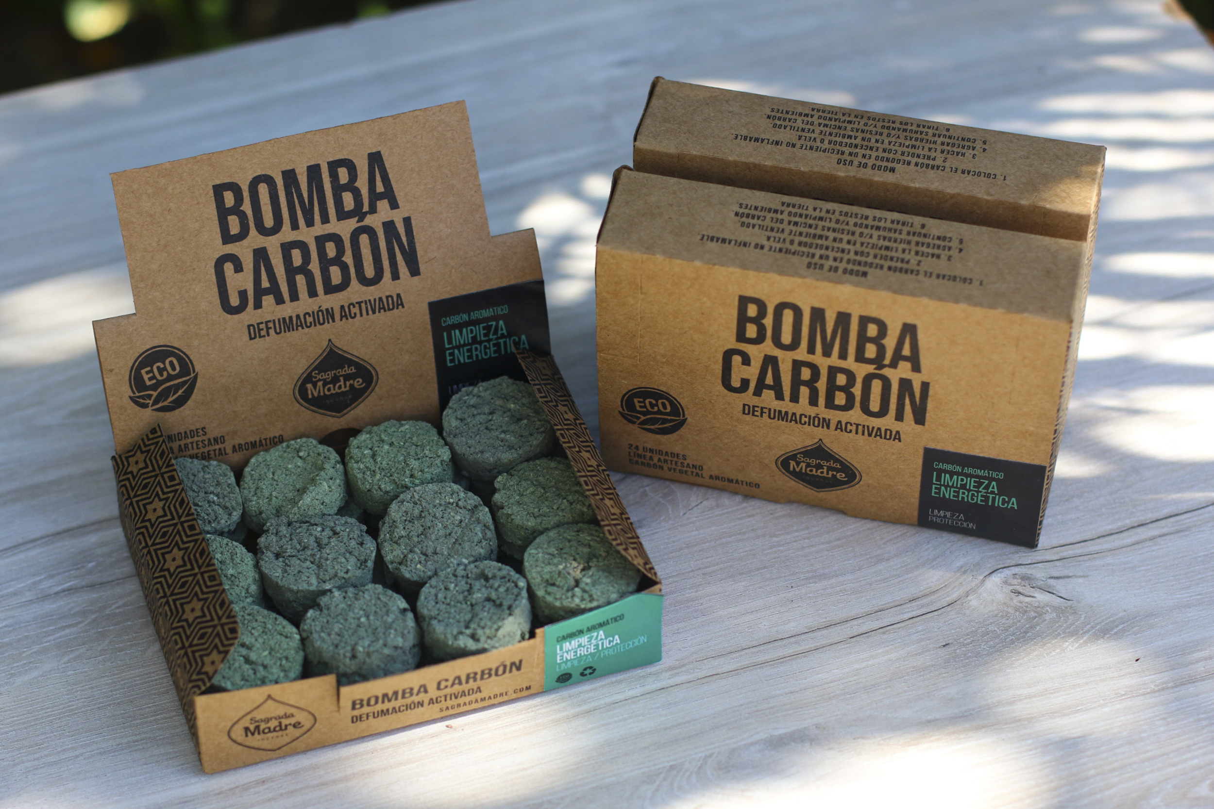 Bomba Carbón x24 Limpieza Energética