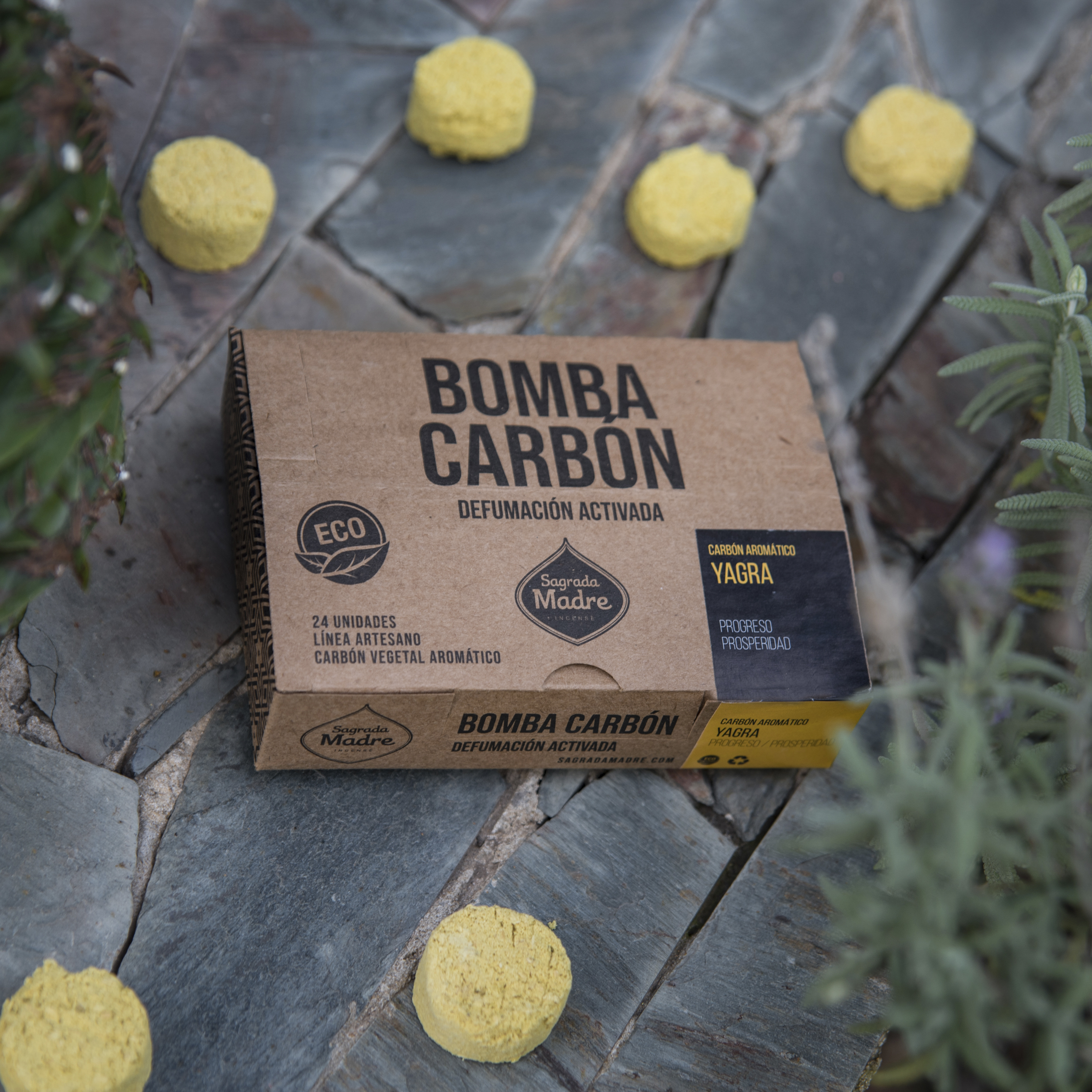 Bomba Carbón x24 Yagra
