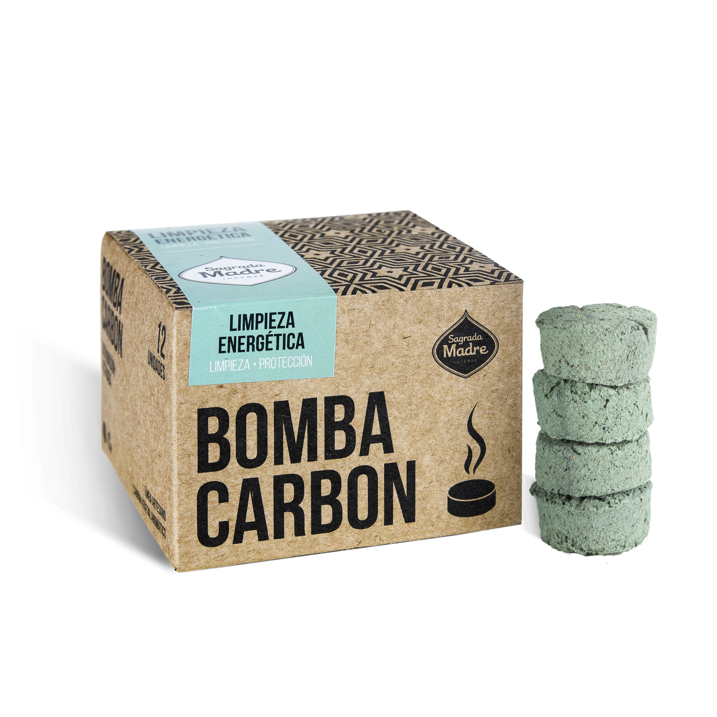 Bomba Carbón x12 Limpieza Energética