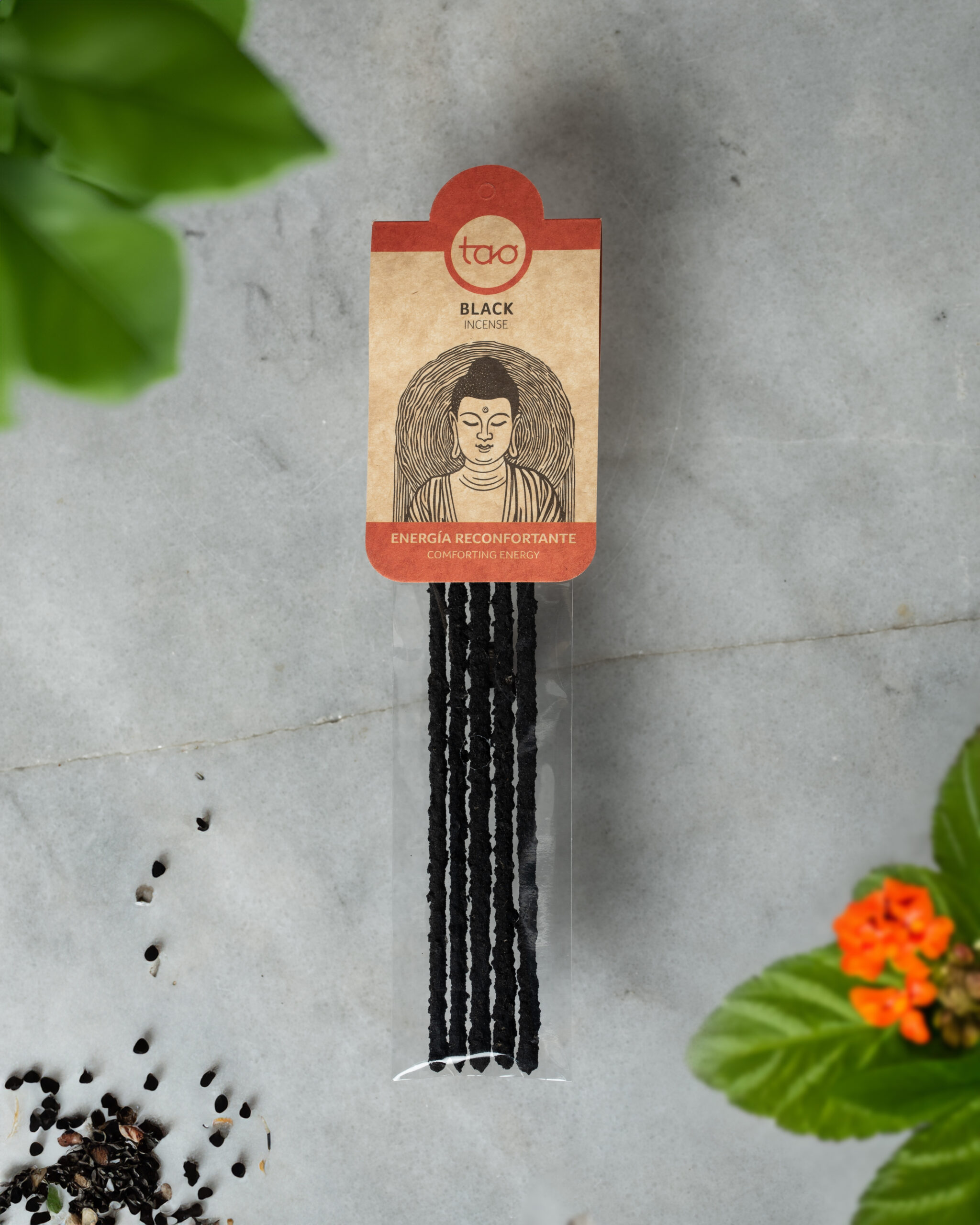Incienso Tao Black – Vainilla – Energía Reconfortante